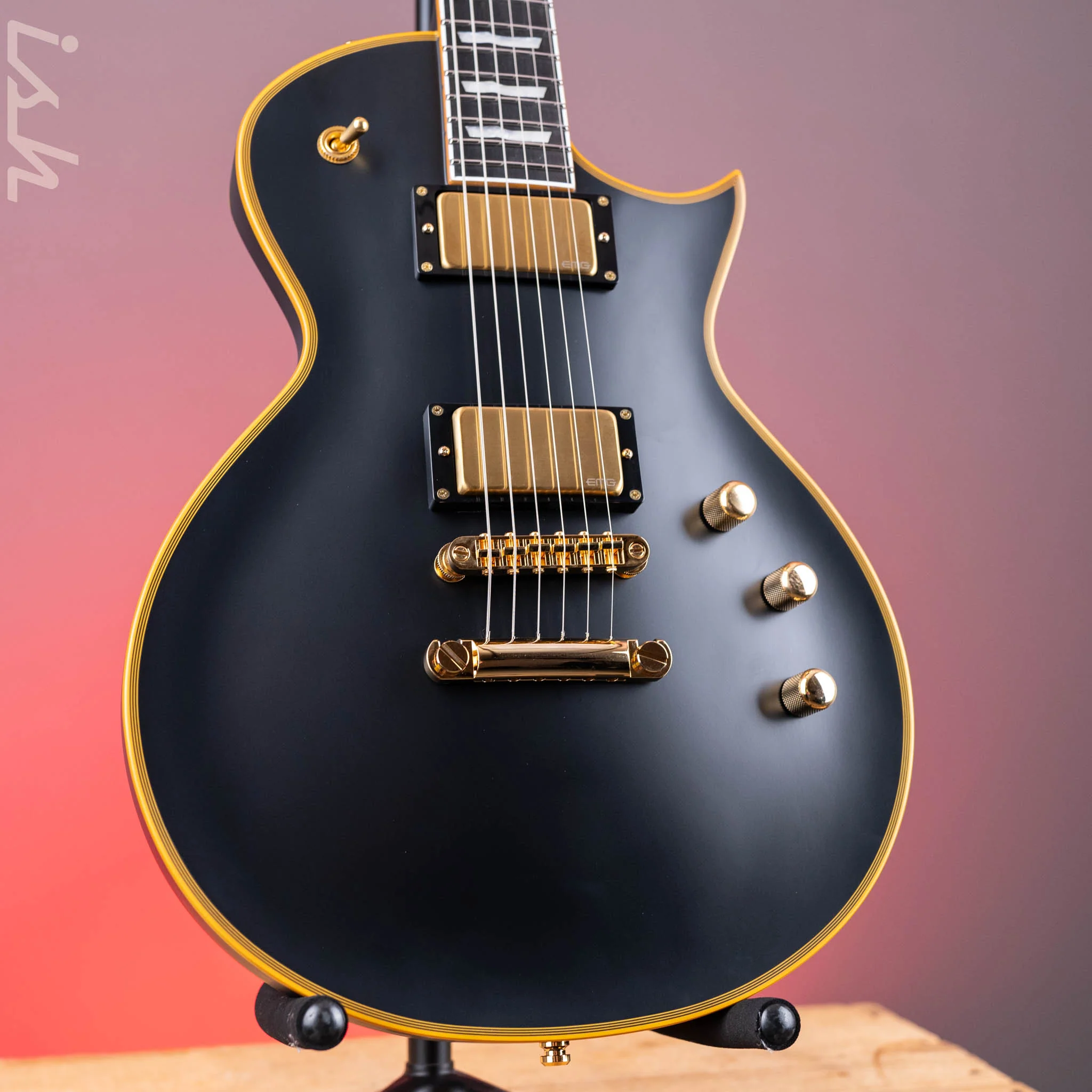 ESP E-II Eclipse DB Electric Guitar Vintage Black