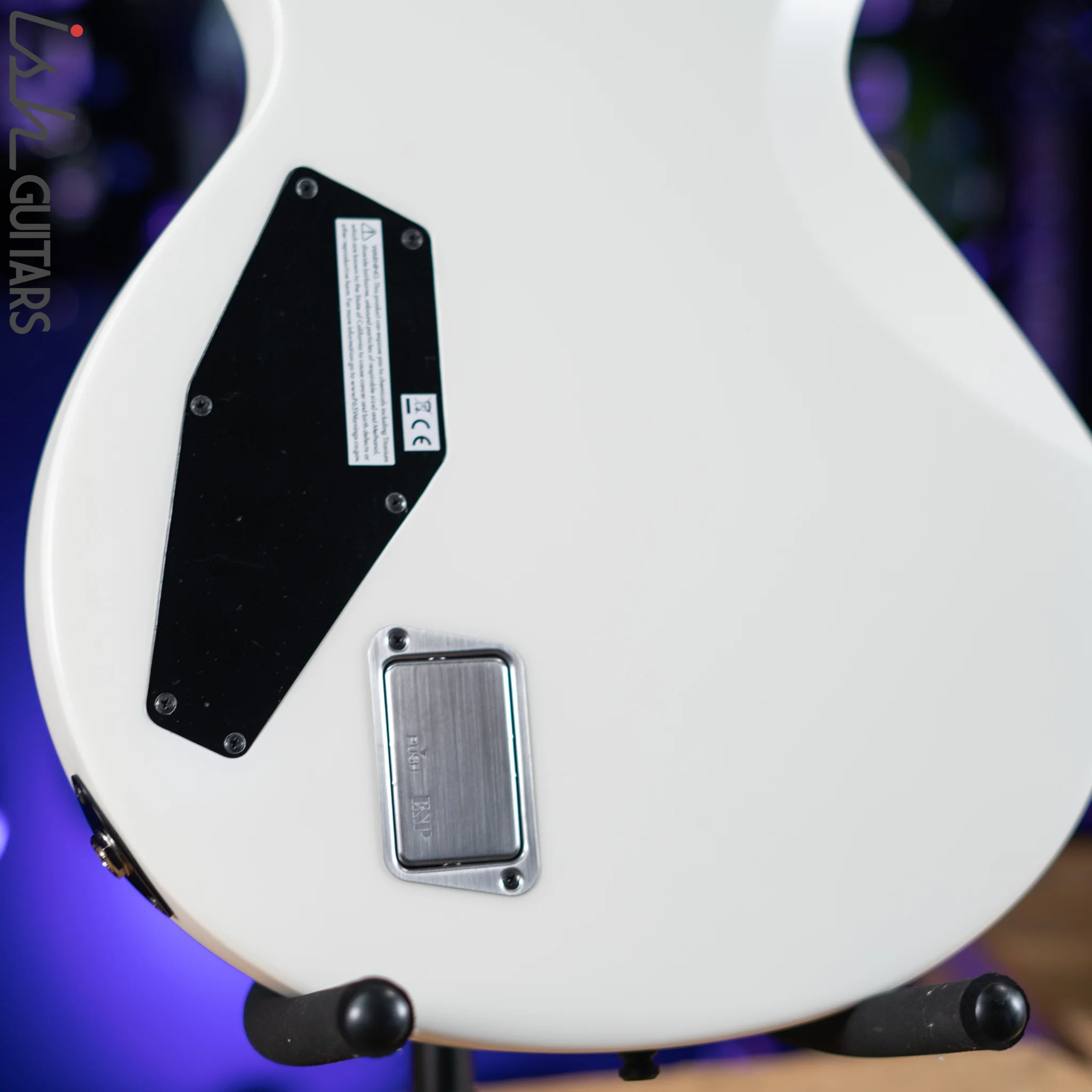 ESP E-II Eclipse Electric Guitar Snow White Satin - Image 10