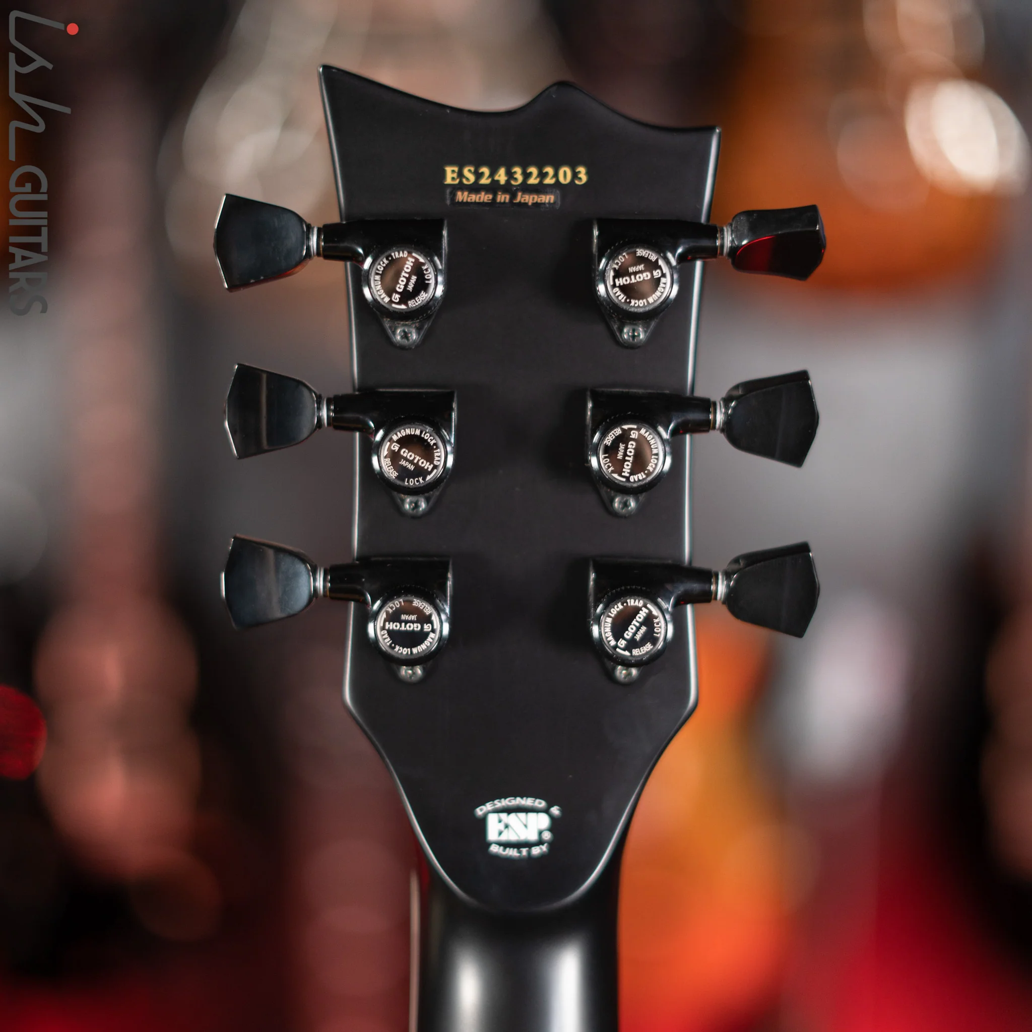 ESP E-II Eclipse Evertune Black Satin Demo - Image 11