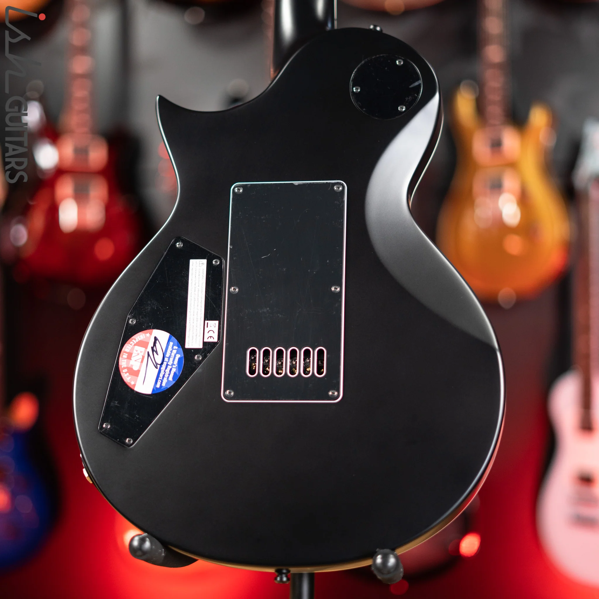 ESP E-II Eclipse Evertune Black Satin Demo - Image 8