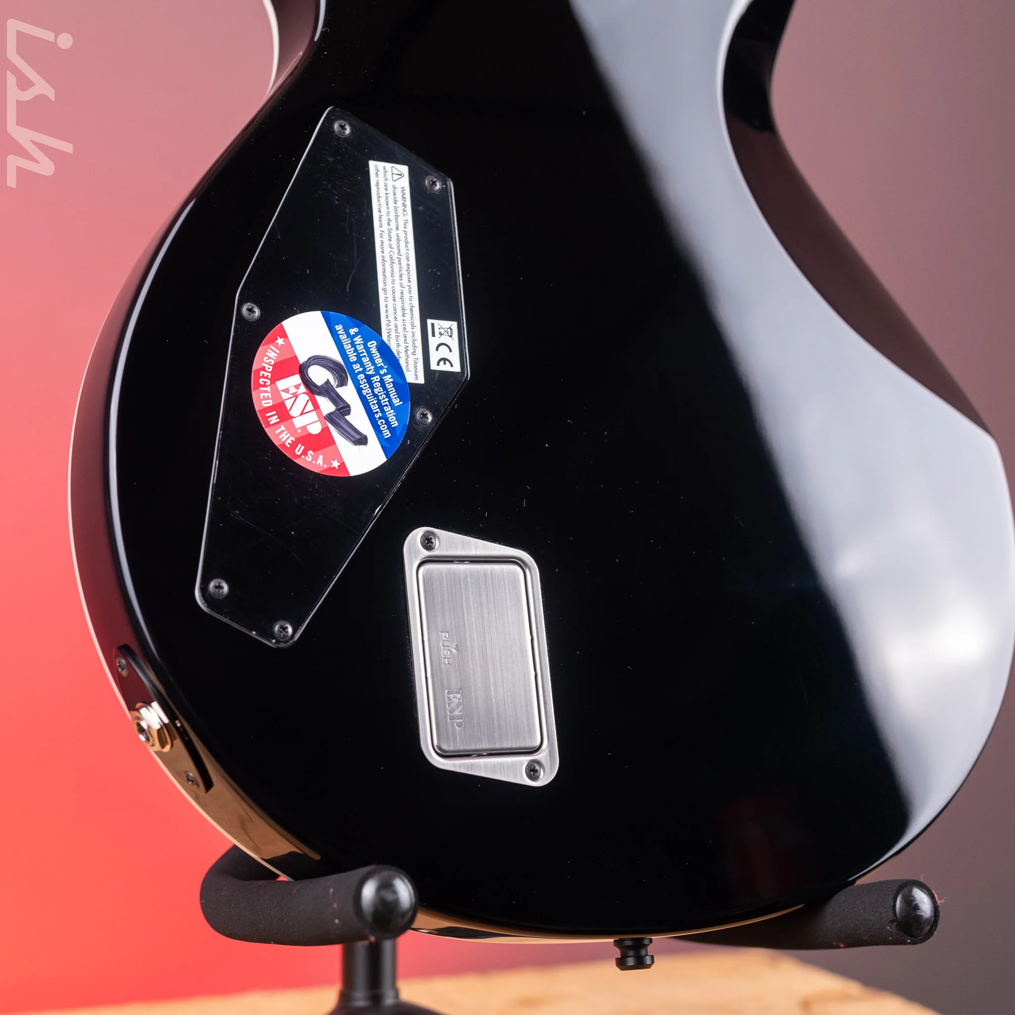 ESP E-II Eclipse Reindeer Blue - Image 9