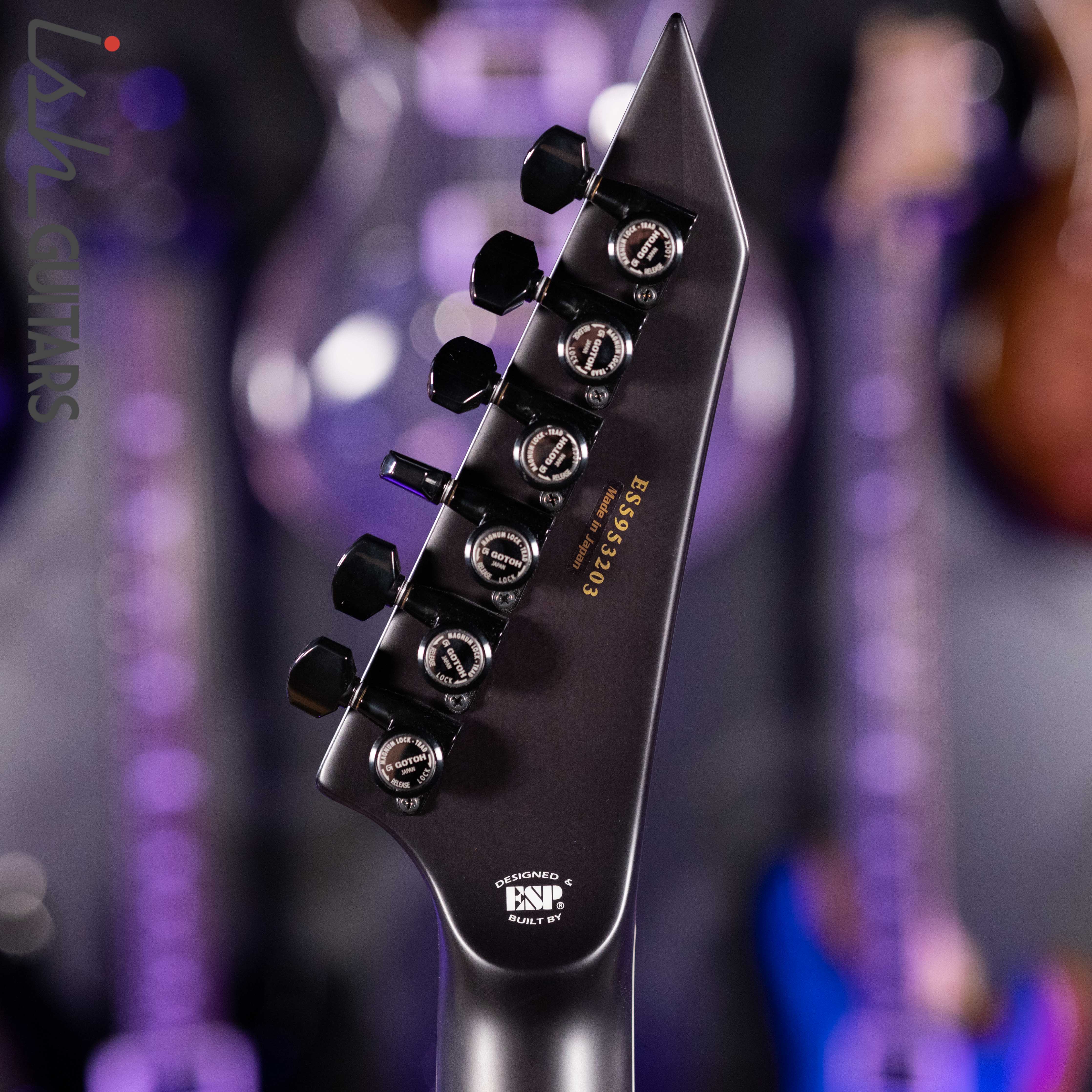 ESP E-II M-II NT Black Natural Fade Gloss Demo - Image 7