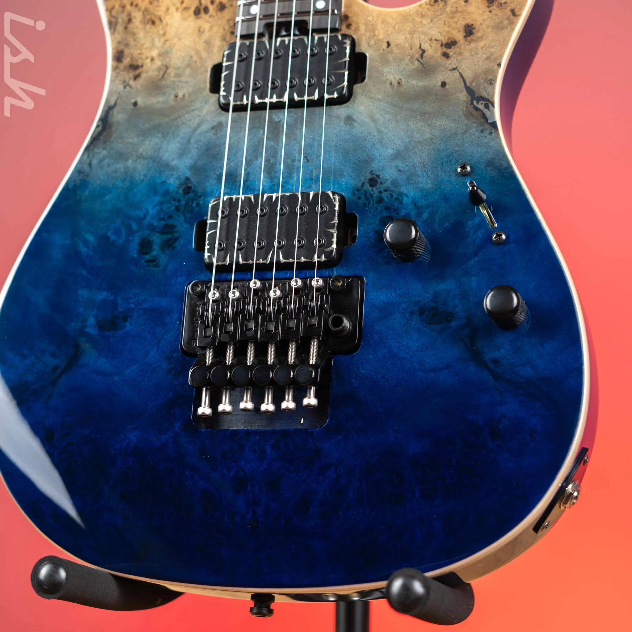 ESP E-II SN-II Blue Natural Fade Demo - Image 4