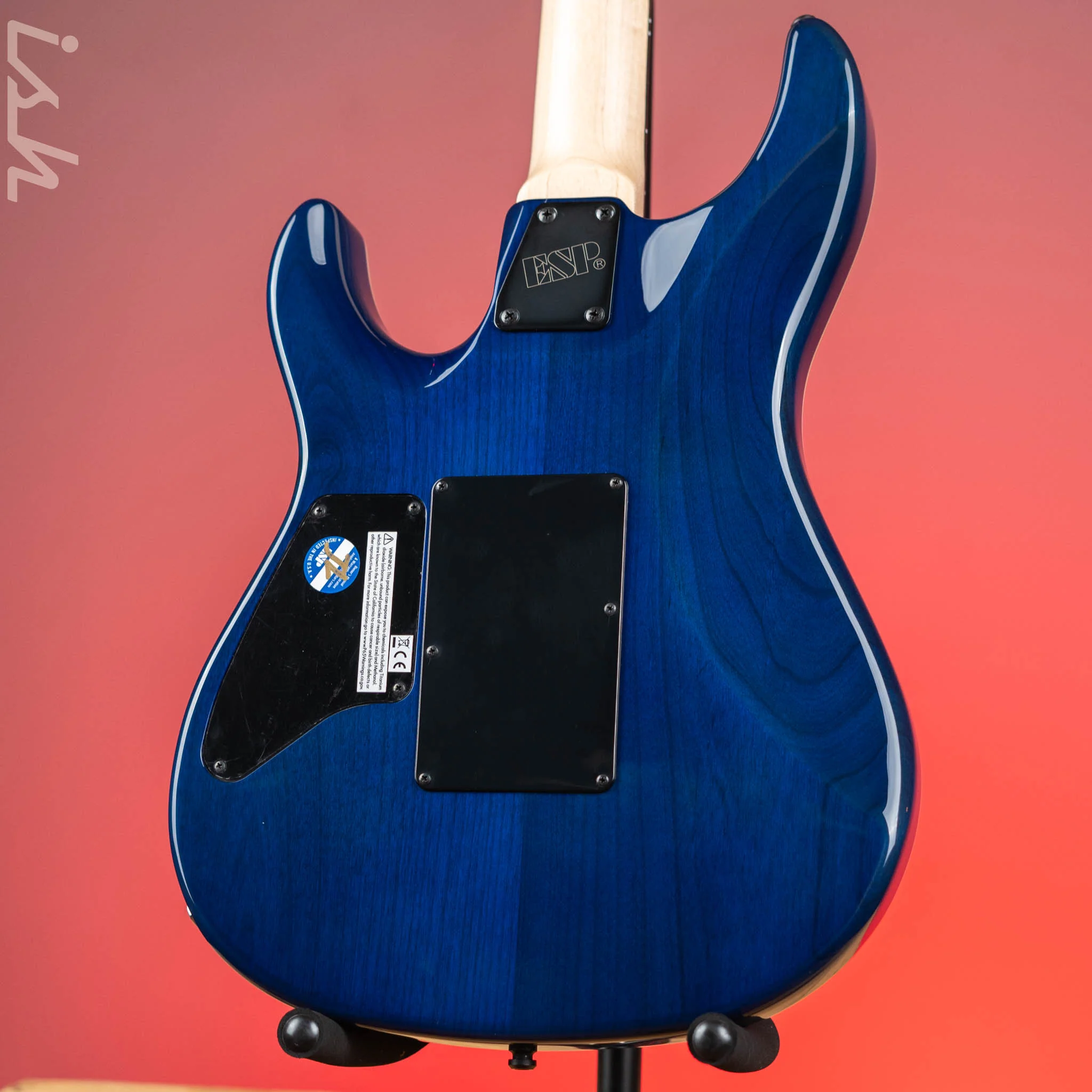 ESP E-II SN-II Blue Natural Fade Demo - Image 7