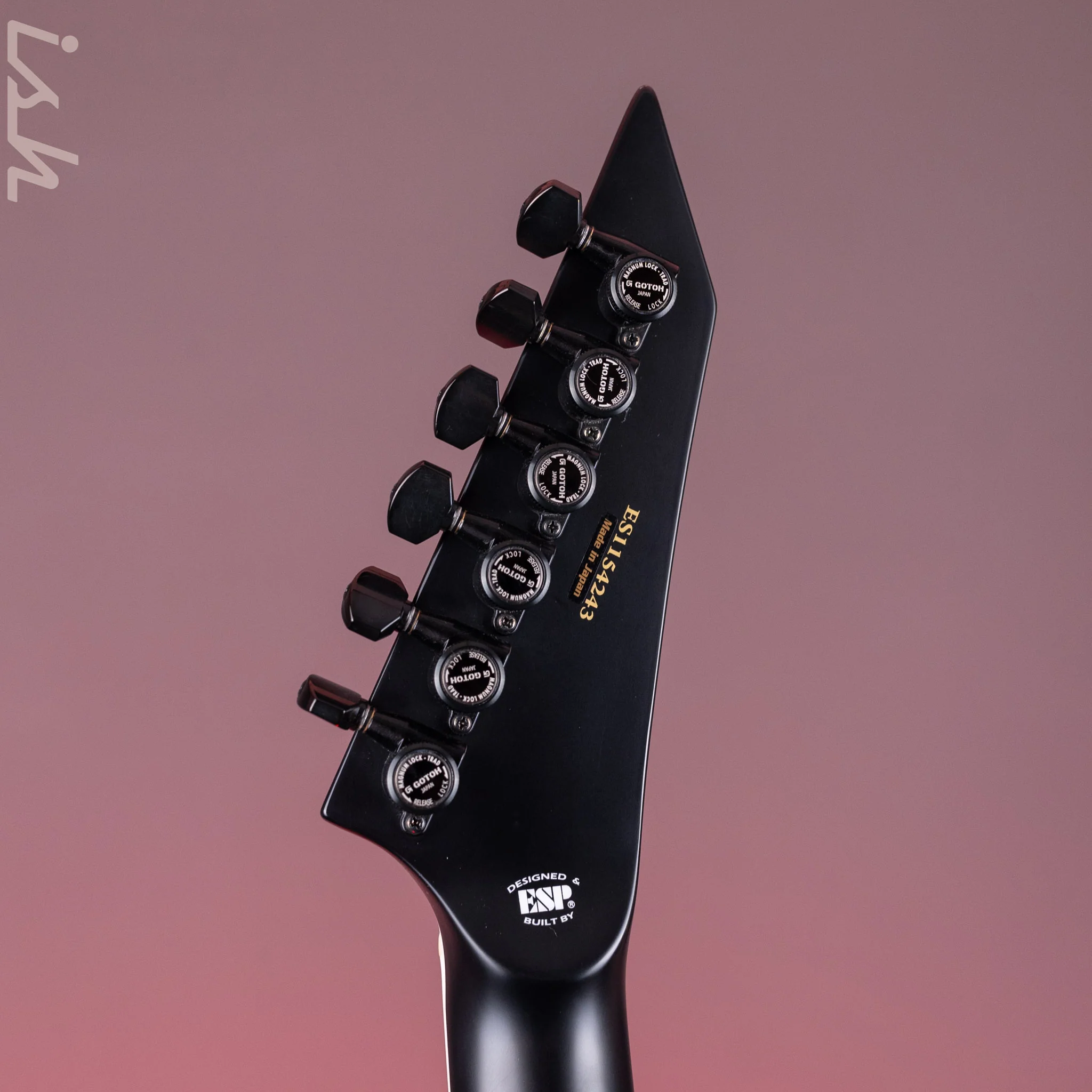 ESP ESP E-II Arrow NT Electric Guitar Black - Image 11