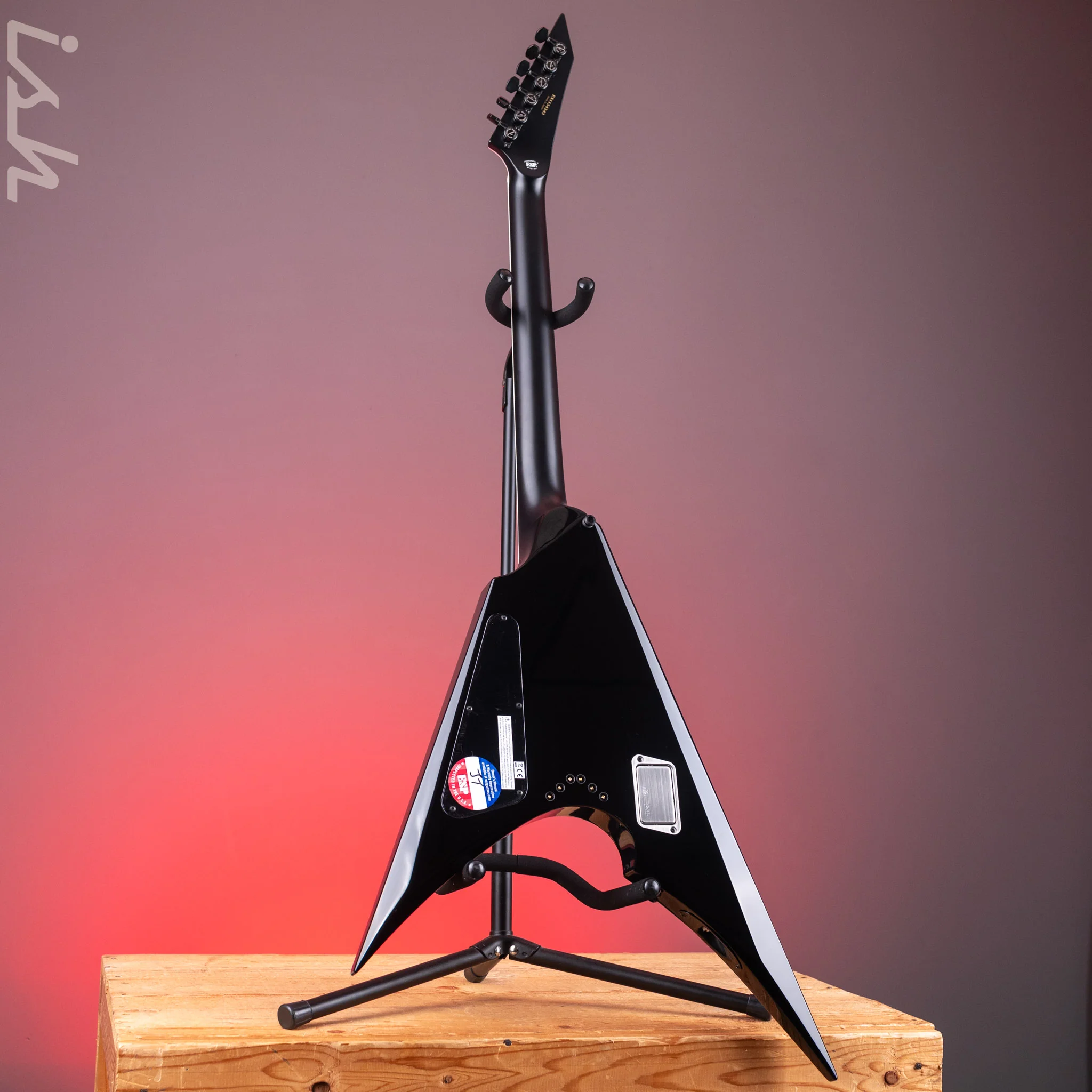 ESP ESP E-II Arrow NT Electric Guitar Black - Image 7