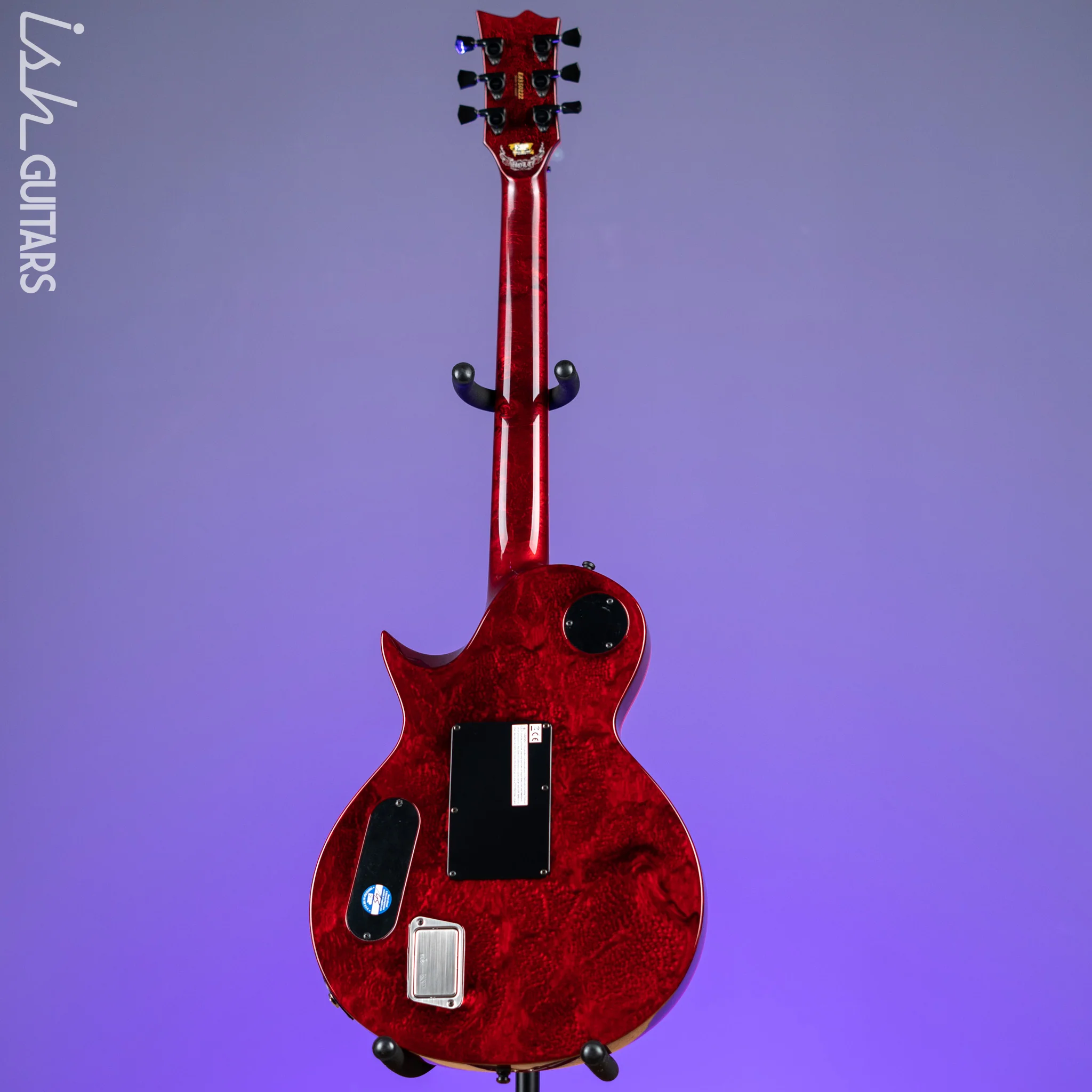 ESP Gary Holt Signature EC Electric Guitar Liquid Metal Lava - Image 6