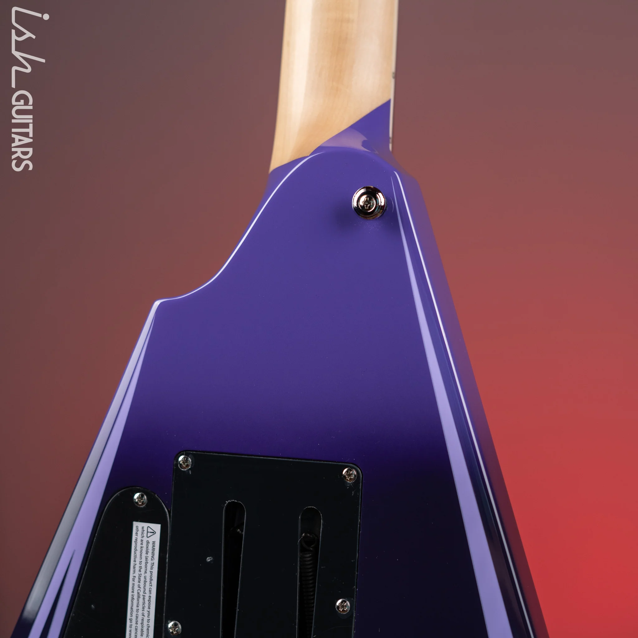 ESP LTD Alexi Laiho Hexed Signature Electric Guitar Purple Fade Demo - Image 9