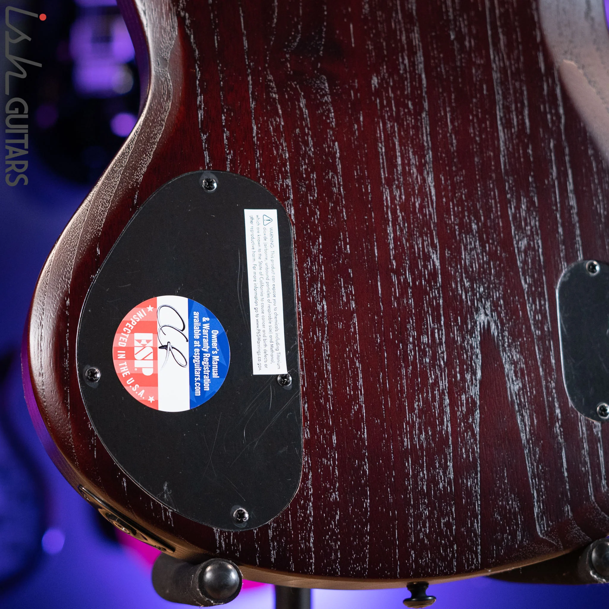 ESP LTD B1005MS Multi-Scale 5-String Bass Ziricote Top Natural Satin Demo - Image 9