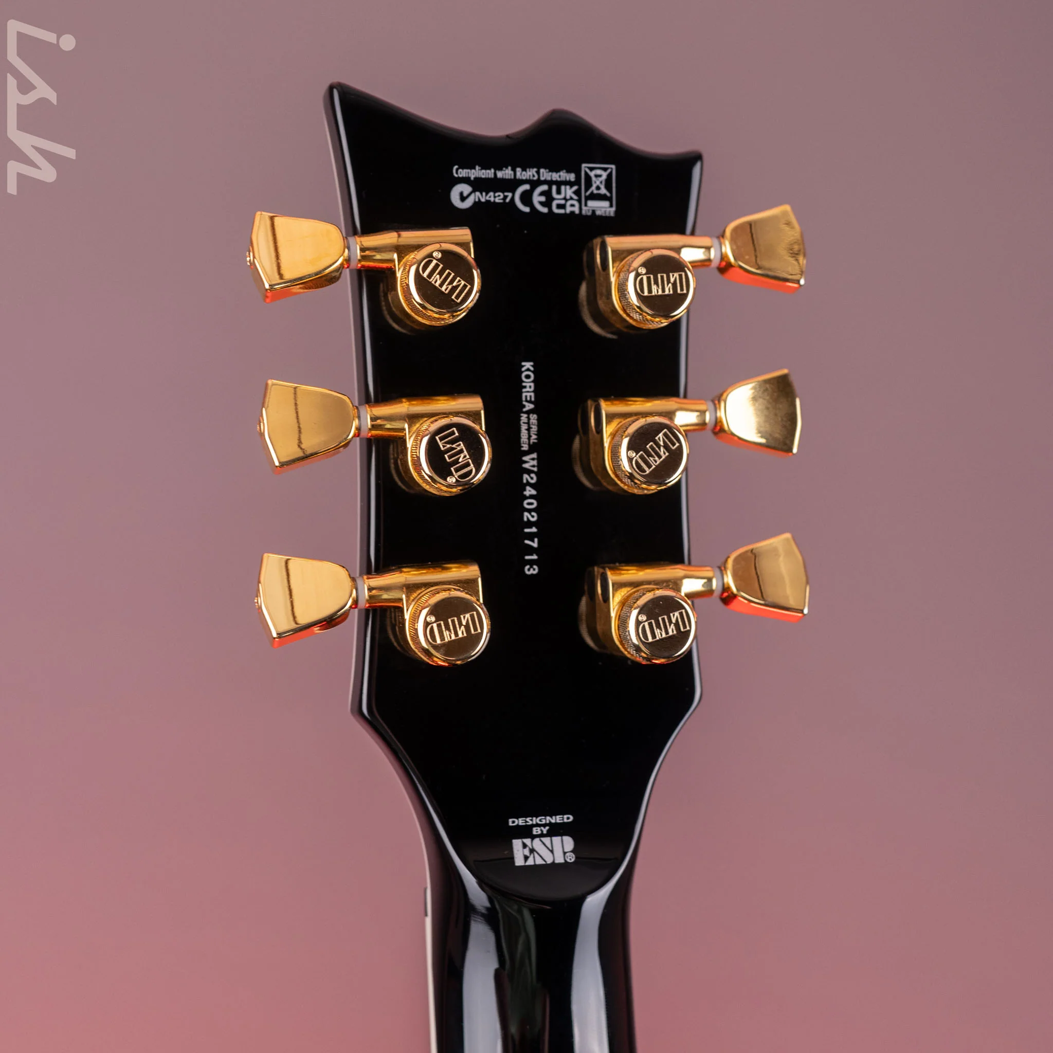 ESP LTD EC-1000 Deluxe Black Fluence Demo - Image 10