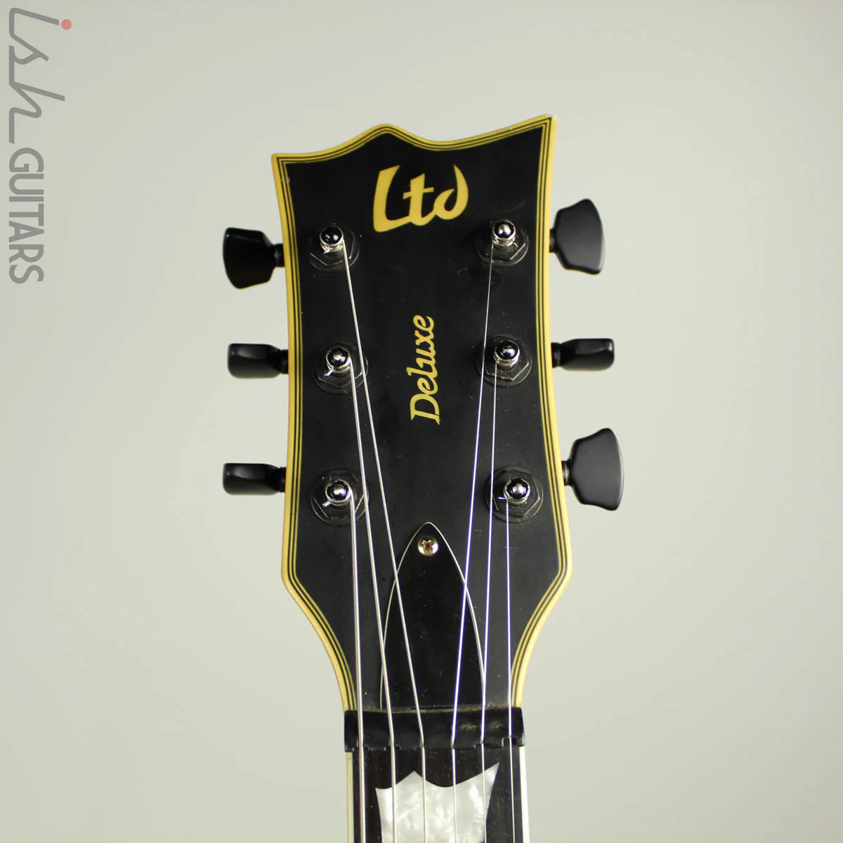 ESP LTD Eclipse EC-1000 Deluxe Satin Black - Image 10