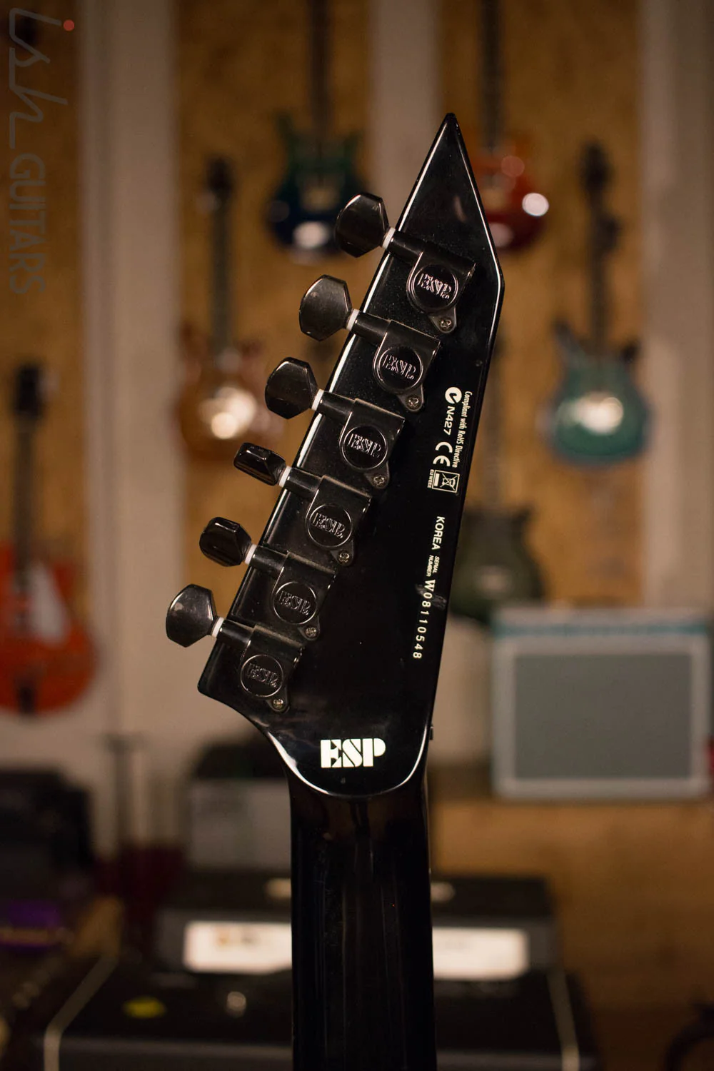 ESP LTD KH-602 Kirk Hammett Signature Guitar - Image 7
