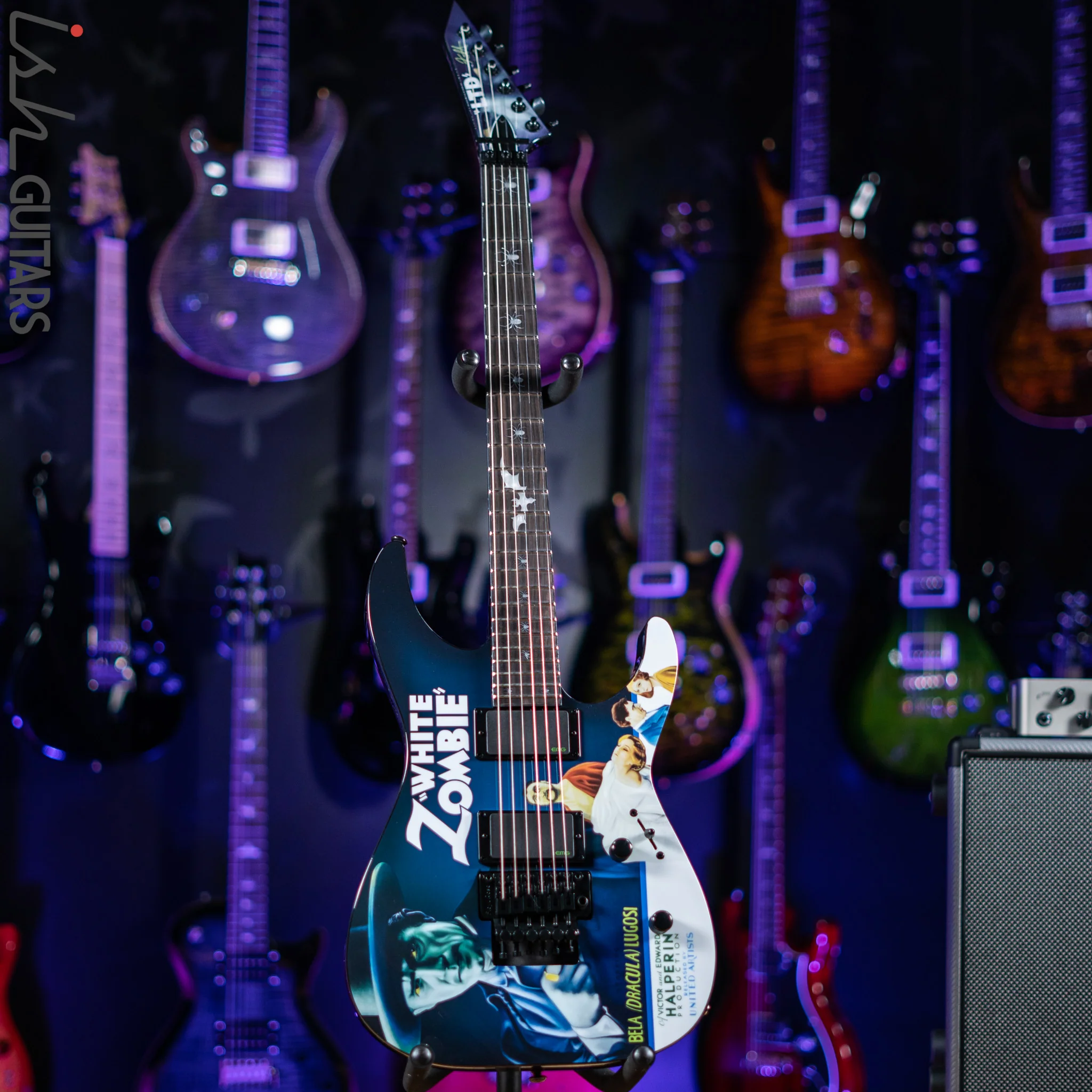 ESP LTD KH-WZ Kirk Hammett Signature White Zombie - Image 2