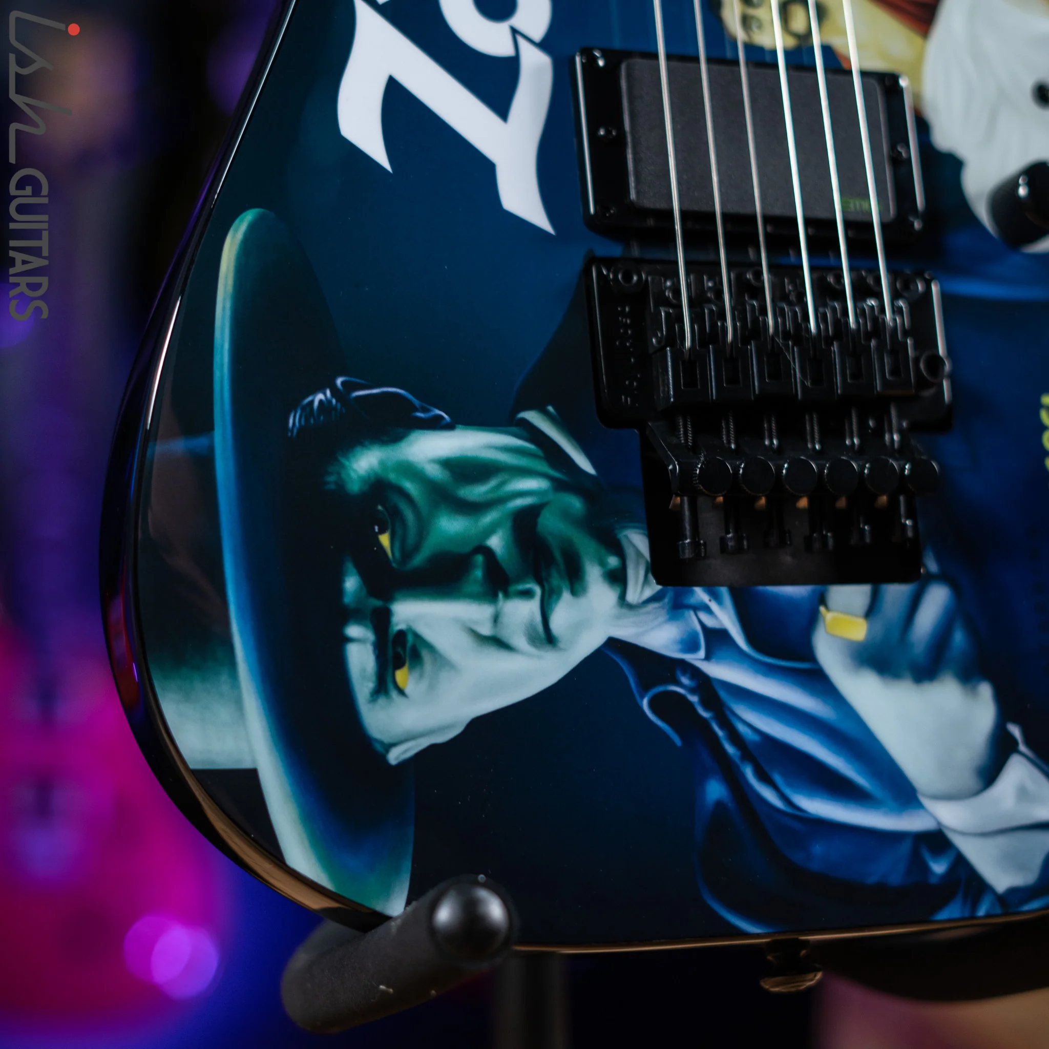 ESP LTD KH-WZ Kirk Hammett Signature White Zombie - Image 5