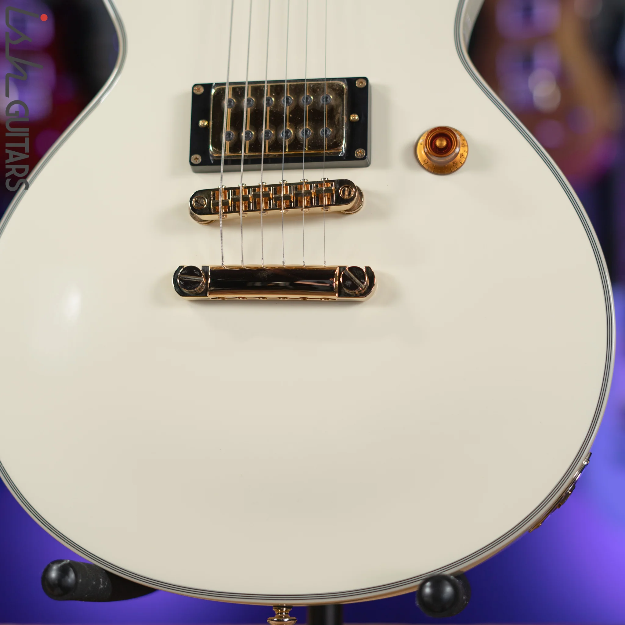 ESP LTD NW-44 Neil Westfall Signature Olympic White Demo - Image 4