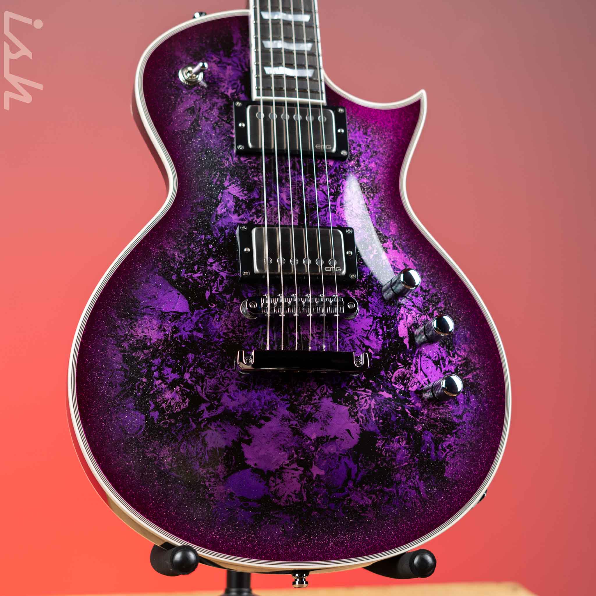 ESP Original Eclipse Custom Purple Peel Gloss