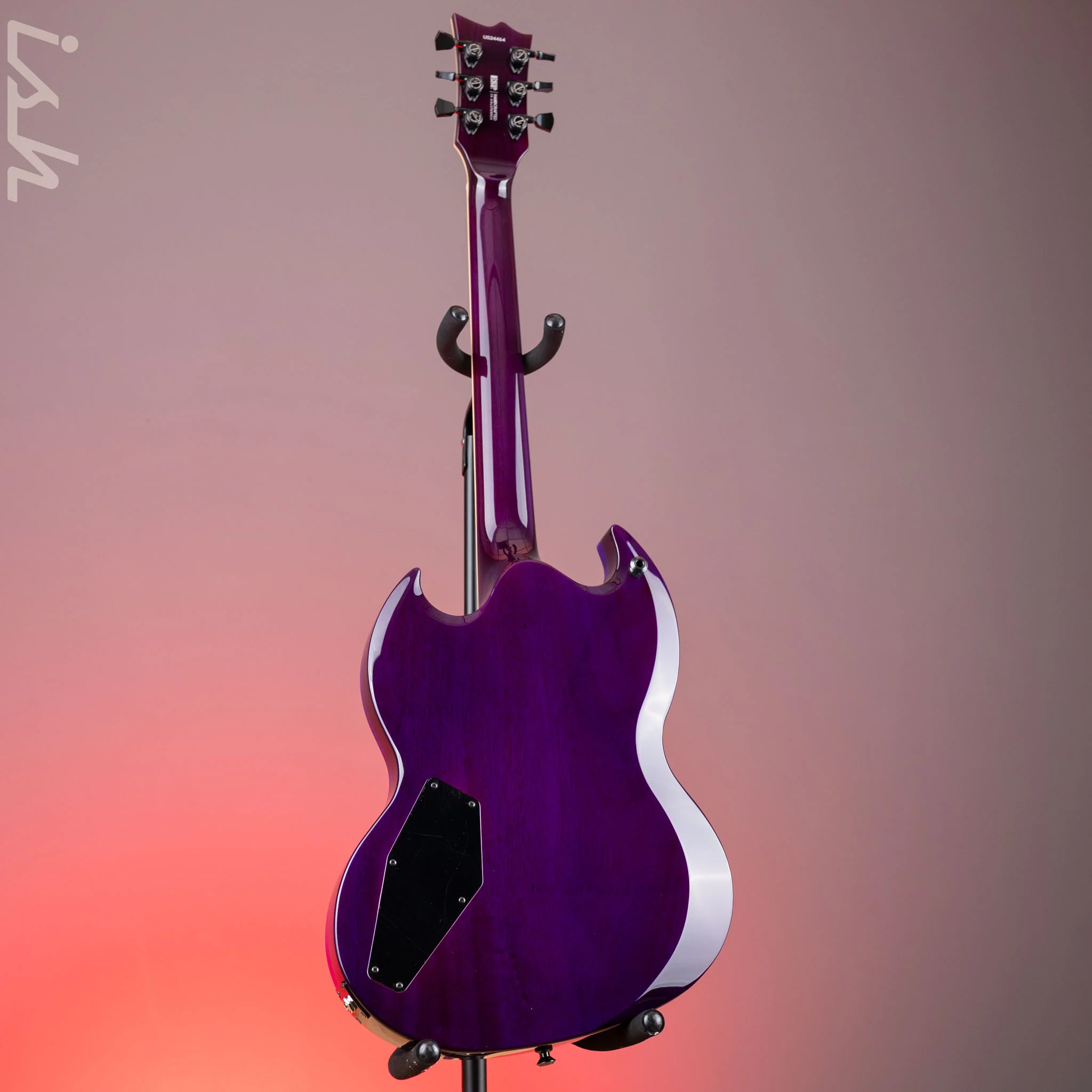 ESP USA Viper Quilted Maple Purple Sunburst - Image 6