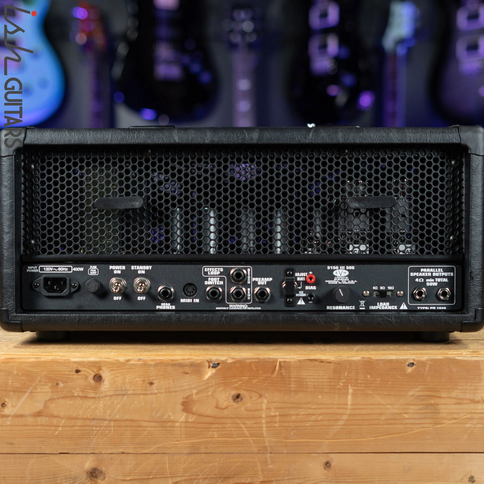 EVH 5150 III 50S Stealth Guitar Amp Head Demo - Image 4