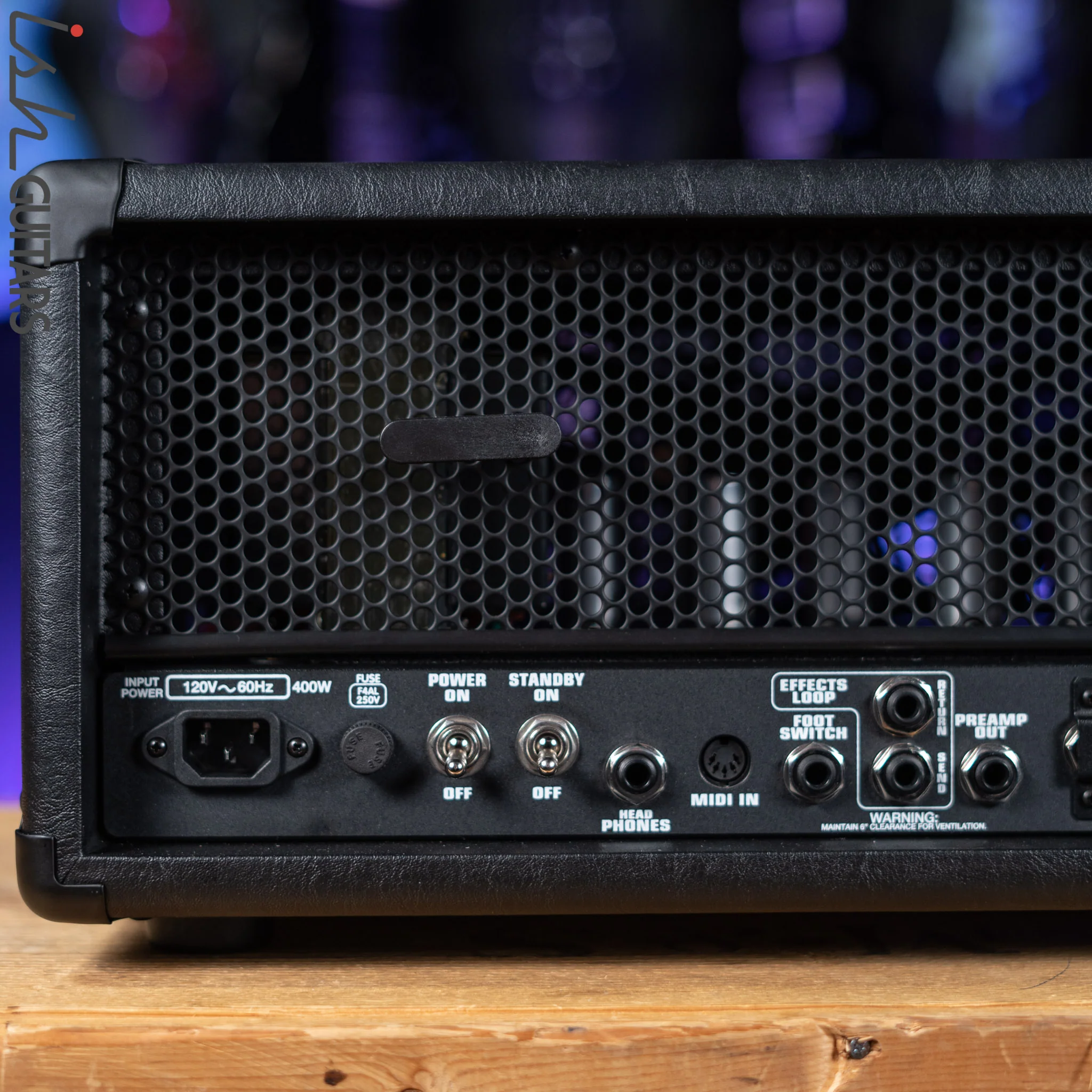 EVH 5150 III 50S Stealth Guitar Amp Head Demo - Image 5