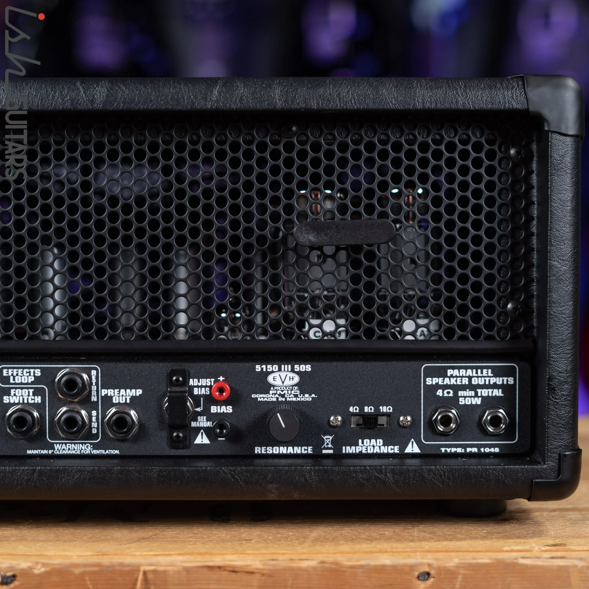 EVH 5150 III 50S Stealth Guitar Amp Head Demo - Image 6