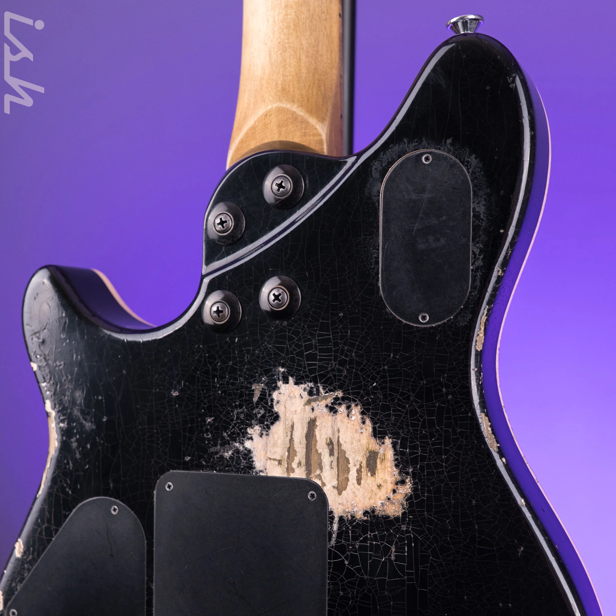 EVH® Custom Shop USA Special Edition Wolfgang® Black Nitro-Tour - Image 9
