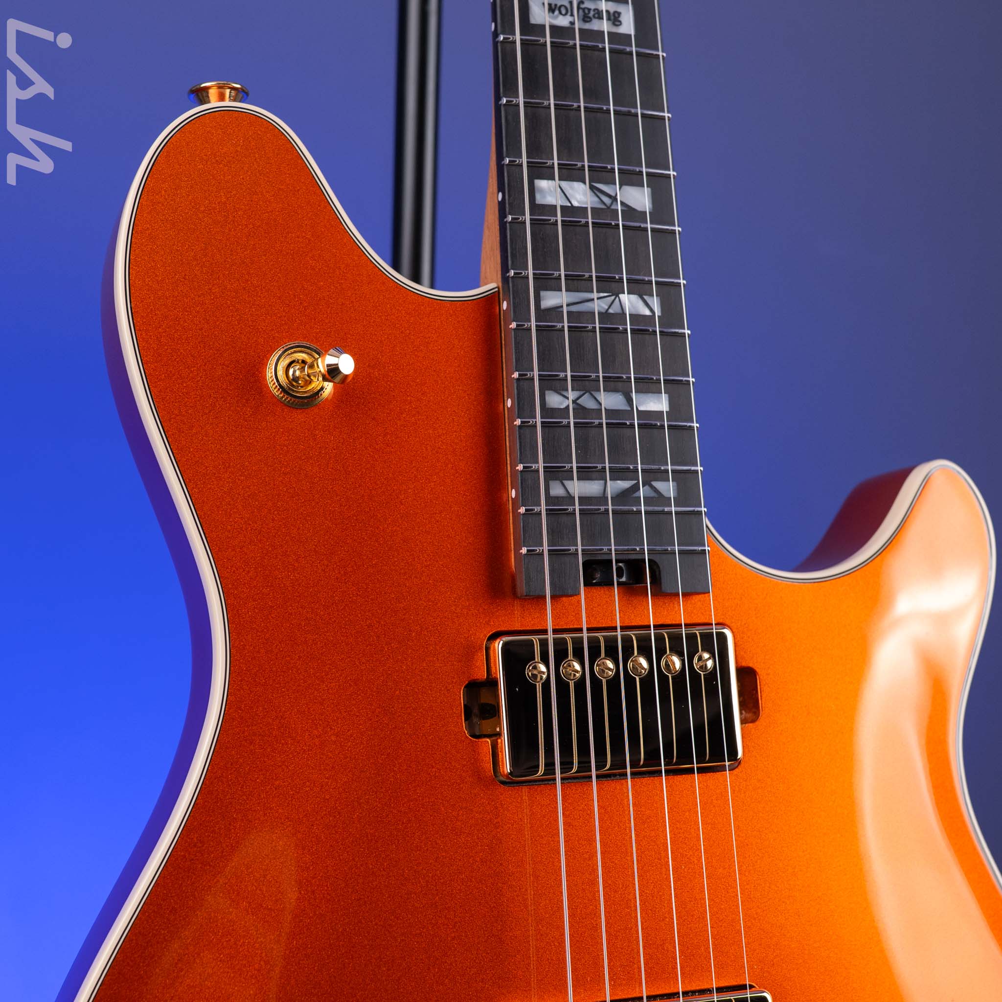 EVH Custom Shop Wolfgang 2H FR Candy Tangerine - Image 4