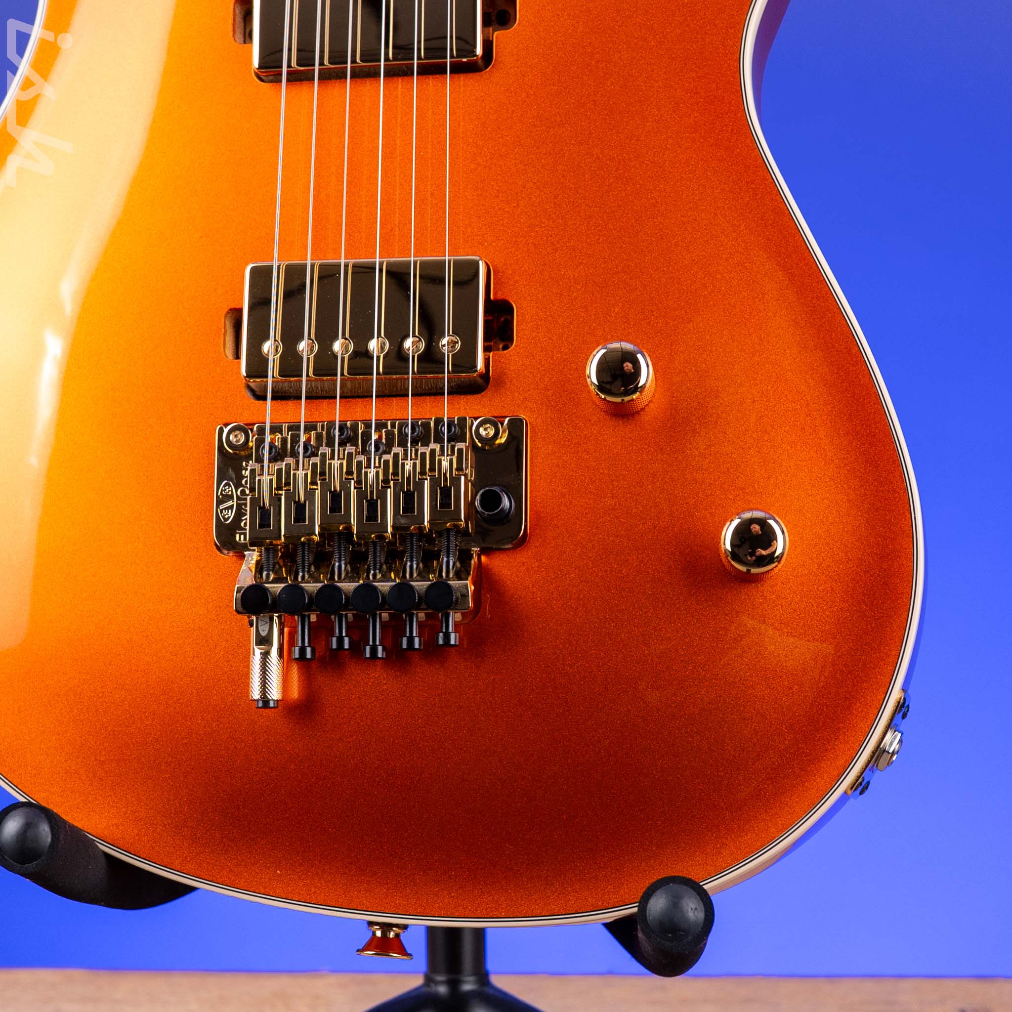 EVH Custom Shop Wolfgang 2H FR Candy Tangerine - Image 5