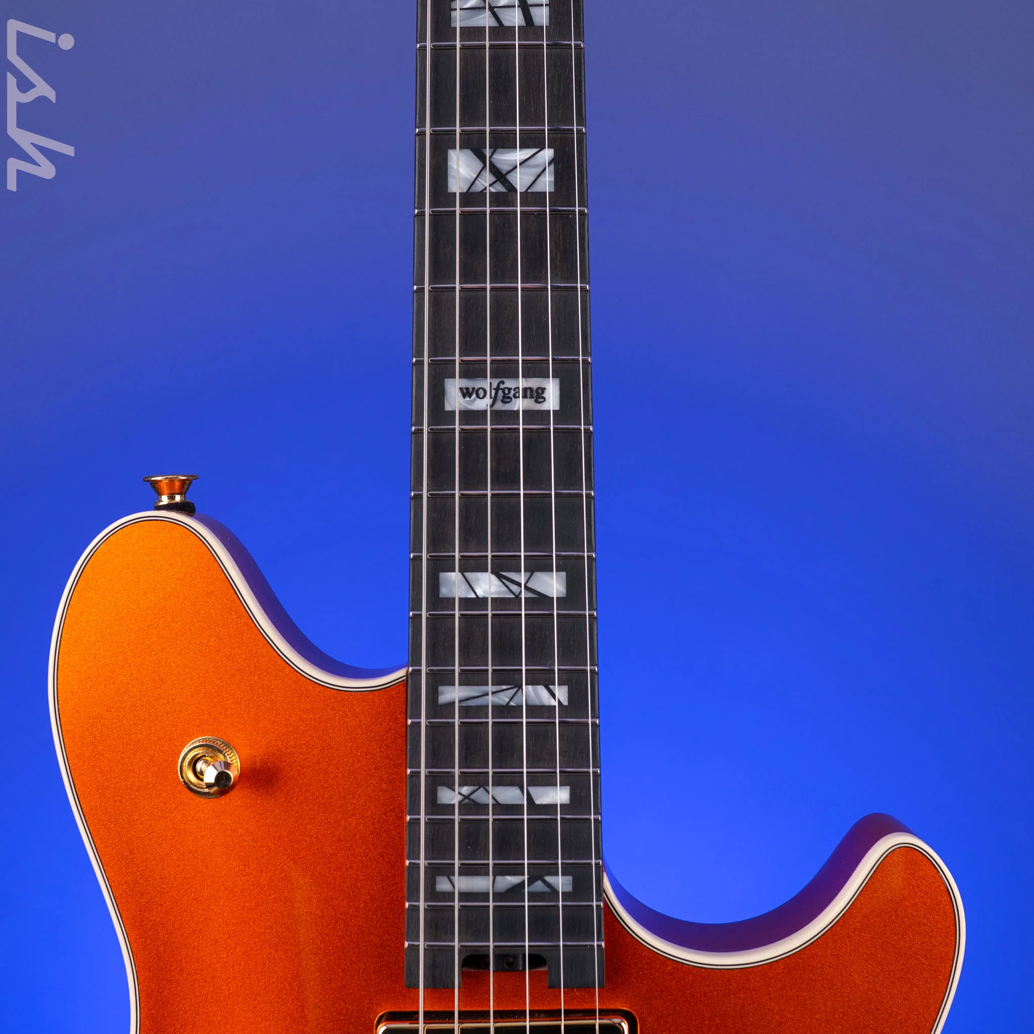 EVH Custom Shop Wolfgang 2H FR Candy Tangerine - Image 6
