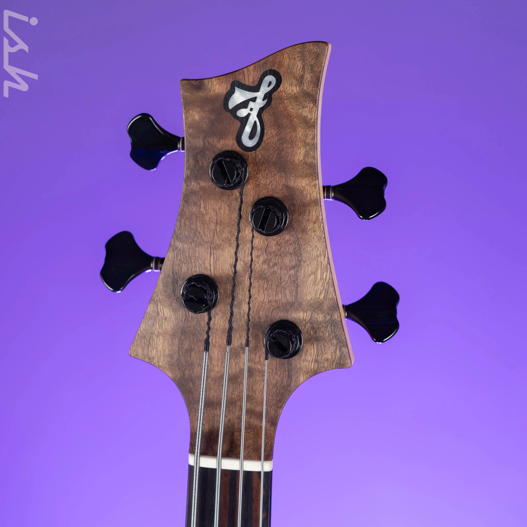 F Bass BN4 4-String Bass Claro Walnut Natural - Image 5