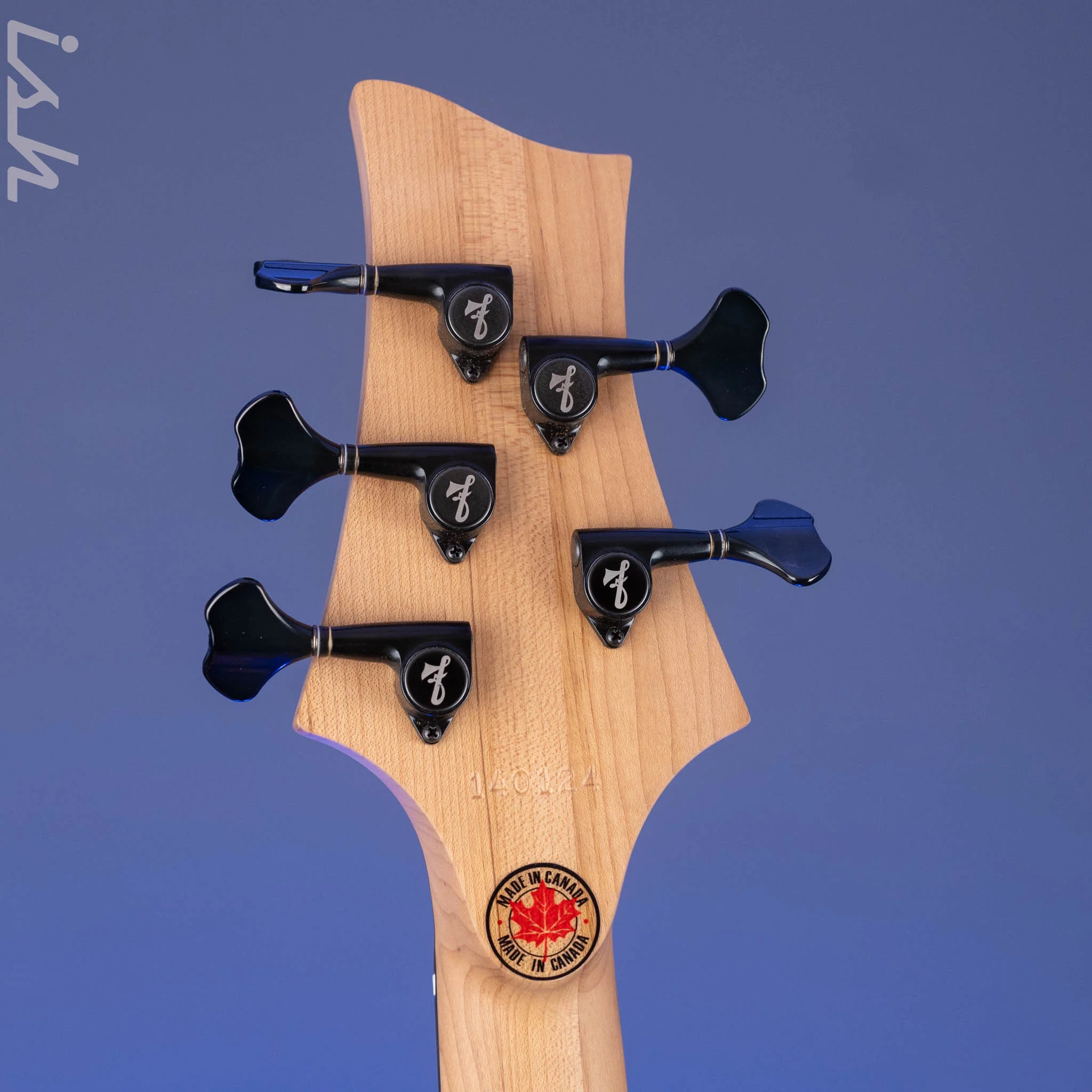 F Bass BN5 Burled Maple Dark Auburn Fade - Image 10