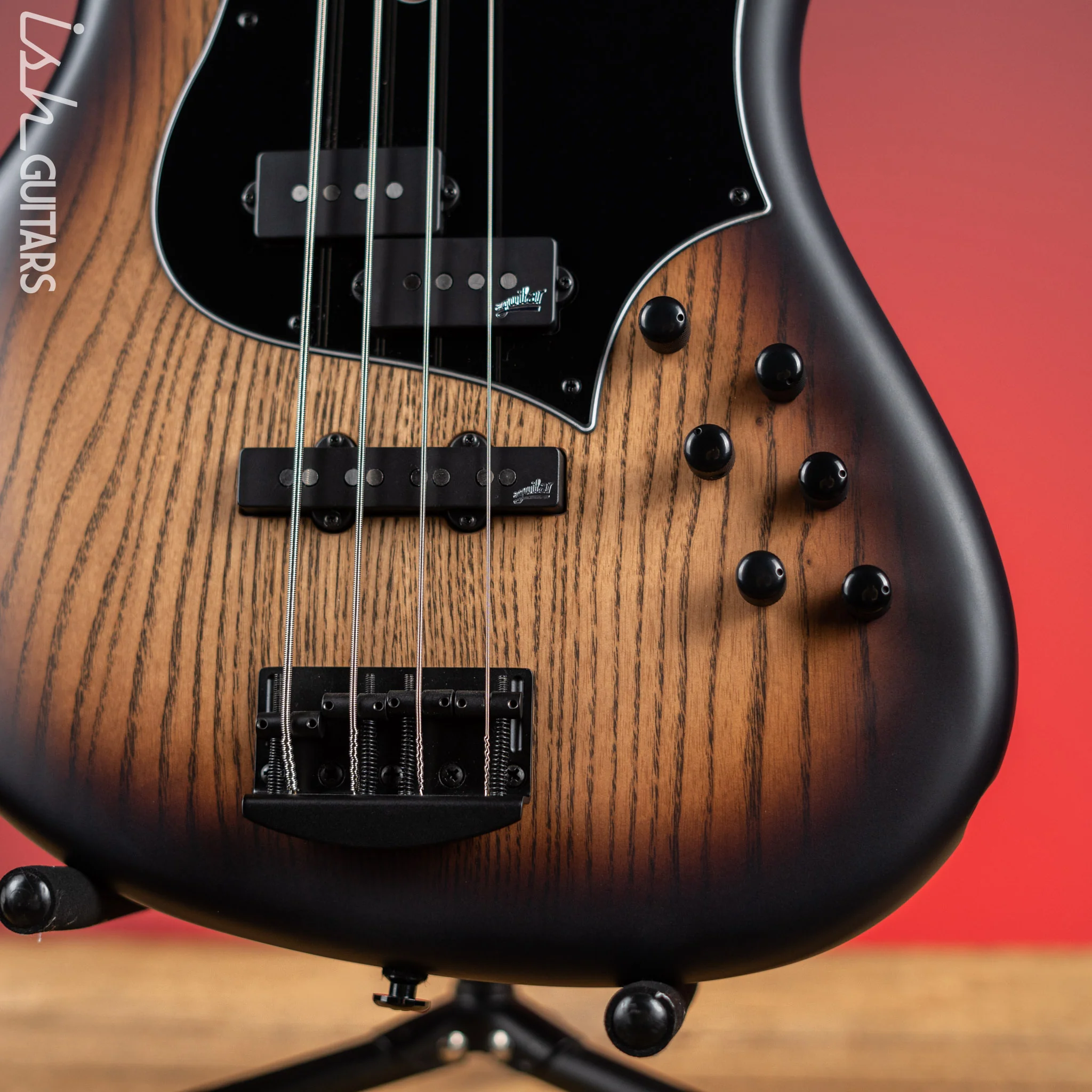 F Bass VF4-PJ 4-String Bass Brown Burst - Image 4