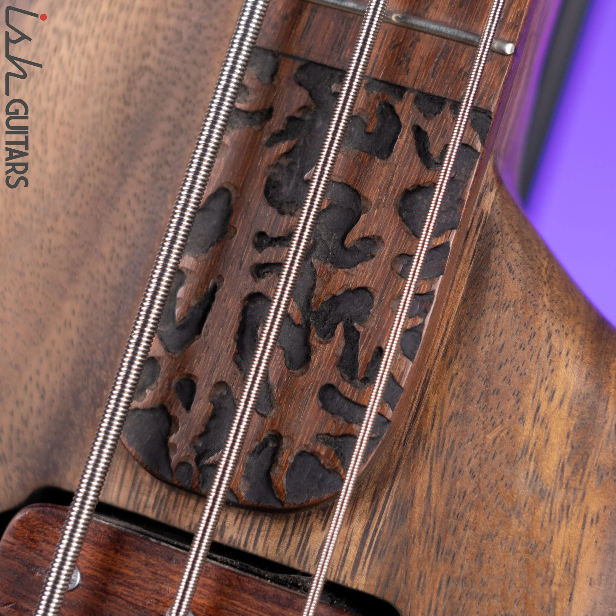 Fberma Custom 3 String Monster Burlwood Bass - Image 6