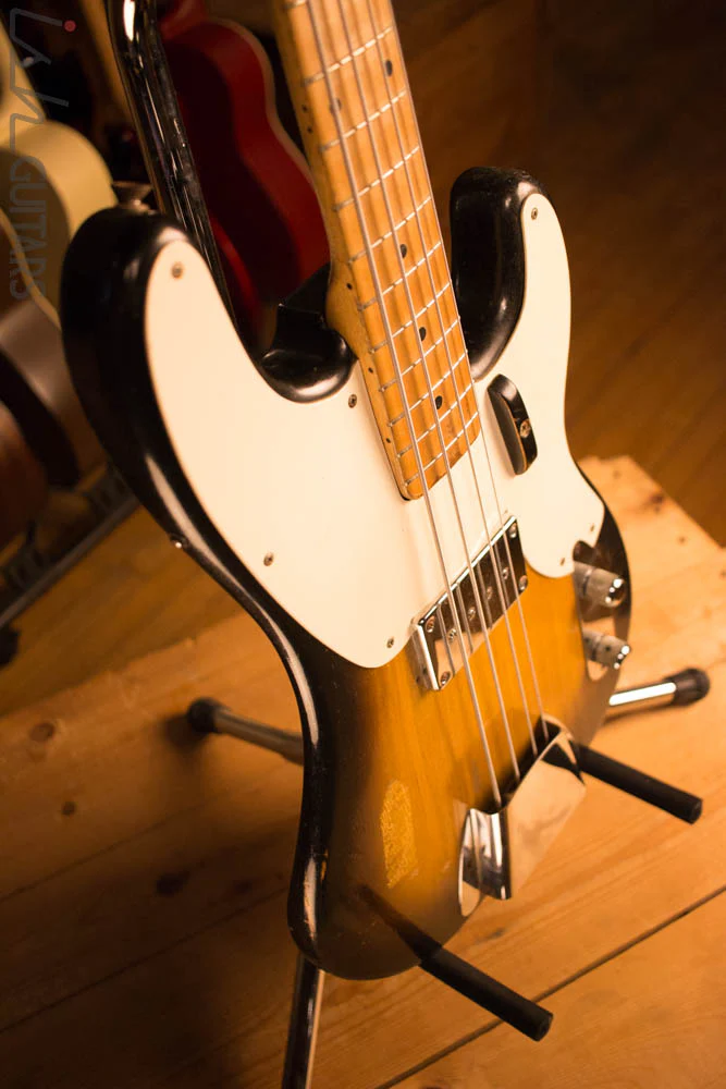 1956 Fender Precision Bass Sunburst Vintage - Image 6