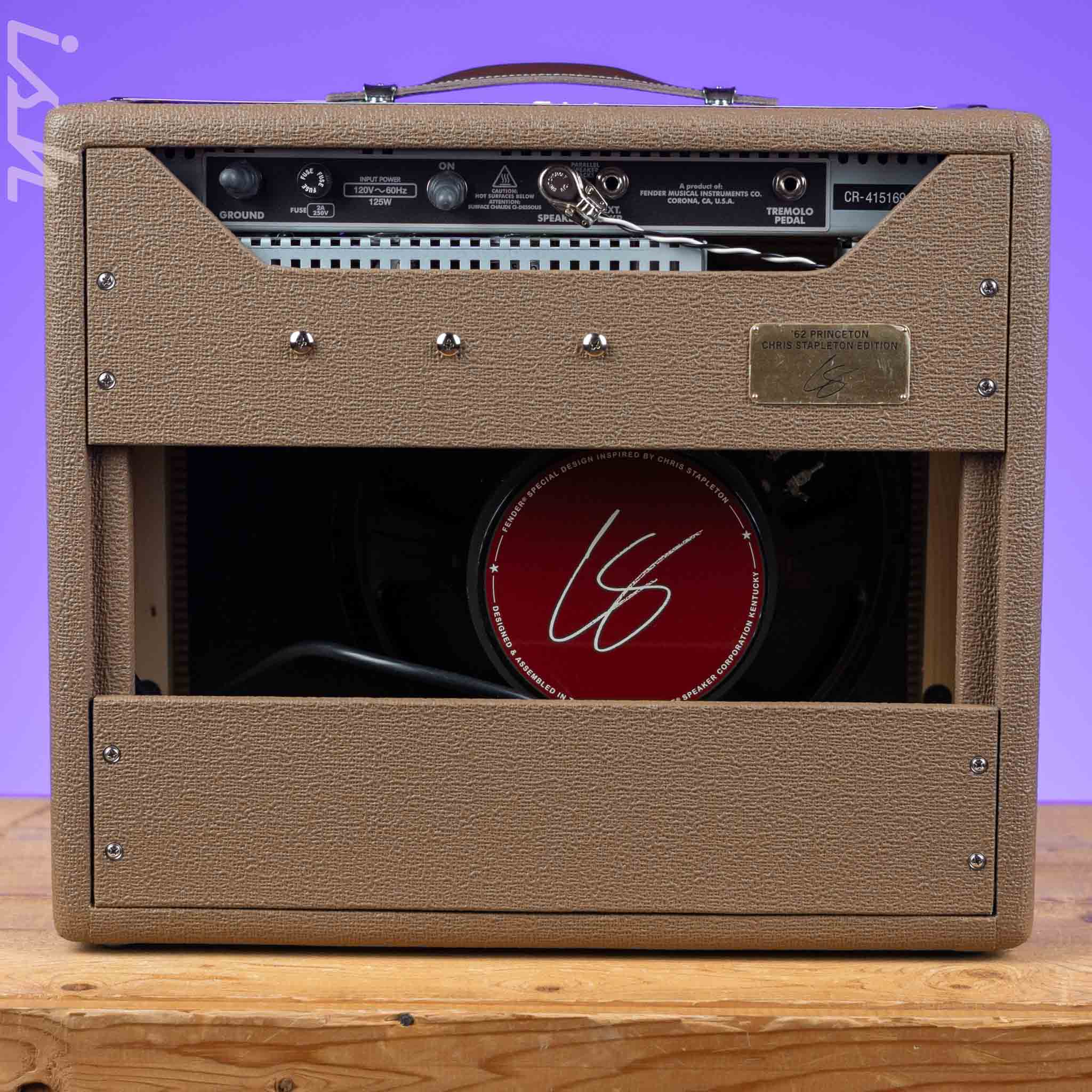 Fender '62 Princeton® Combo Amplifier Chris Stapleton Edition - Image 4