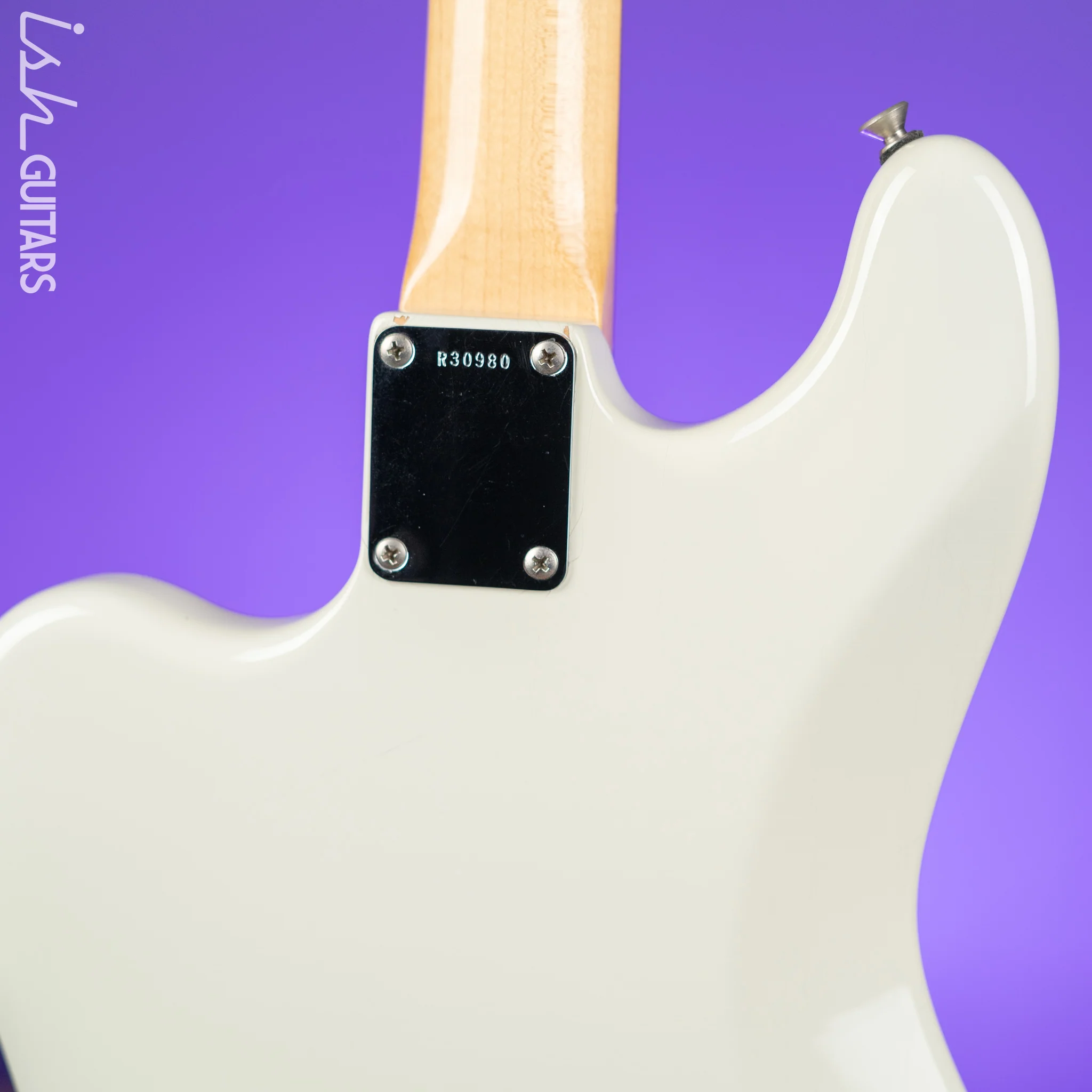 2006 Fender Bass VI Olympic White Masterbuilt Mark Kendrick - Image 14