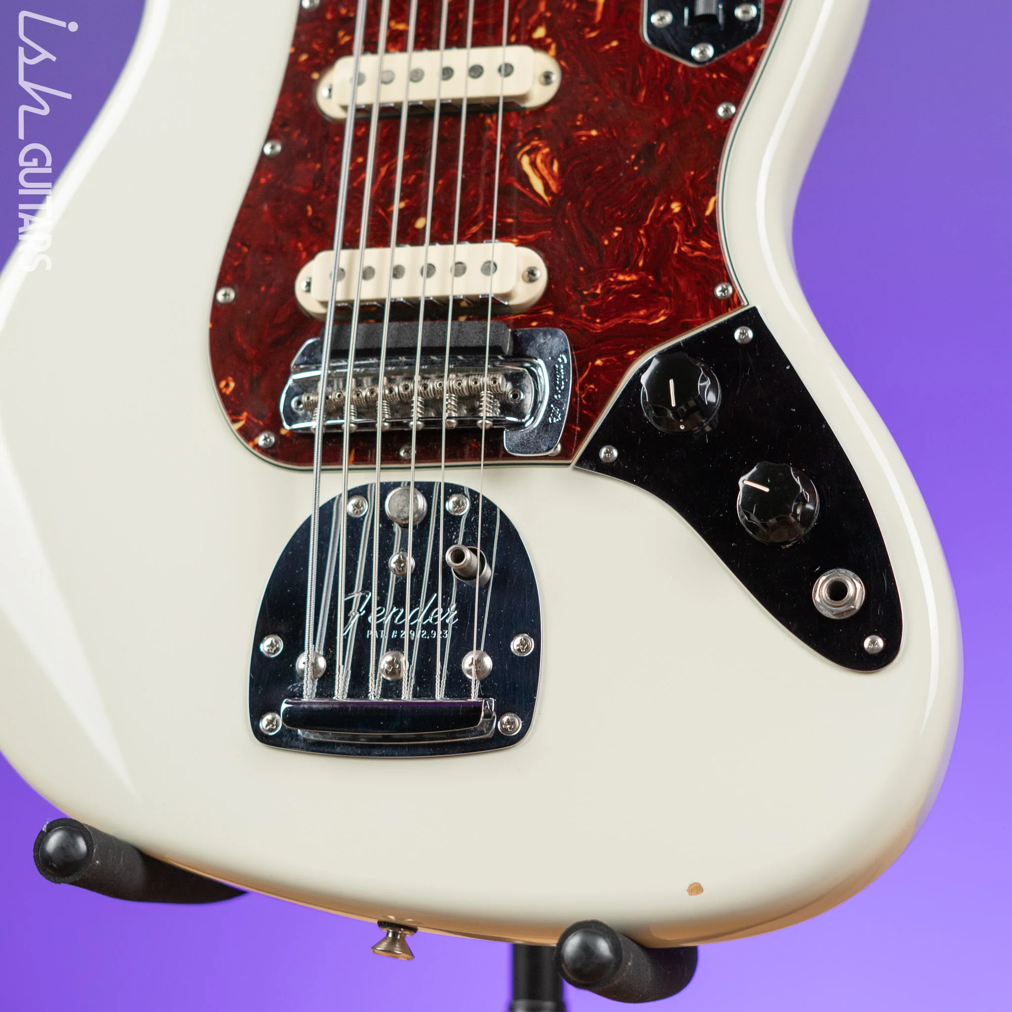 2006 Fender Bass VI Olympic White Masterbuilt Mark Kendrick - Image 4