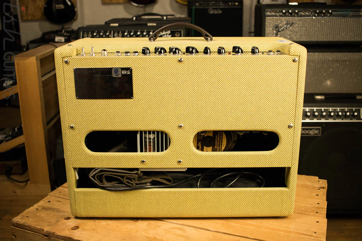 Fender Blues Deluxe Reissue Tweed Electric Guitar Amp - Image 4