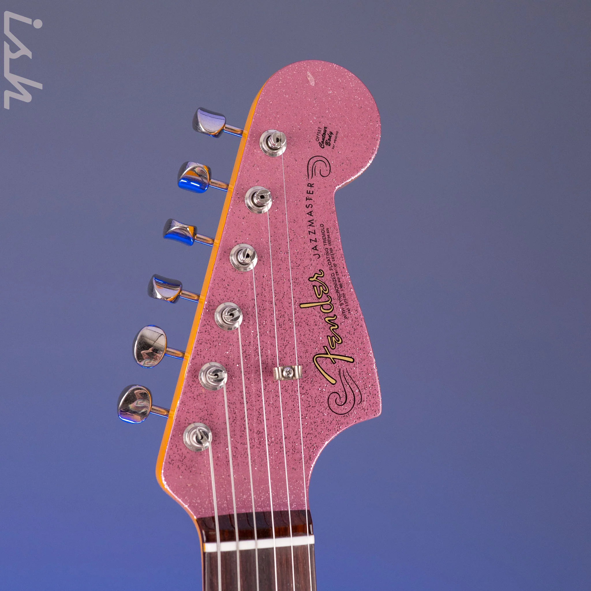 Fender Custom Shop 1963 Jazzmaster Relic Aged Champagne Sparkle - Image 6