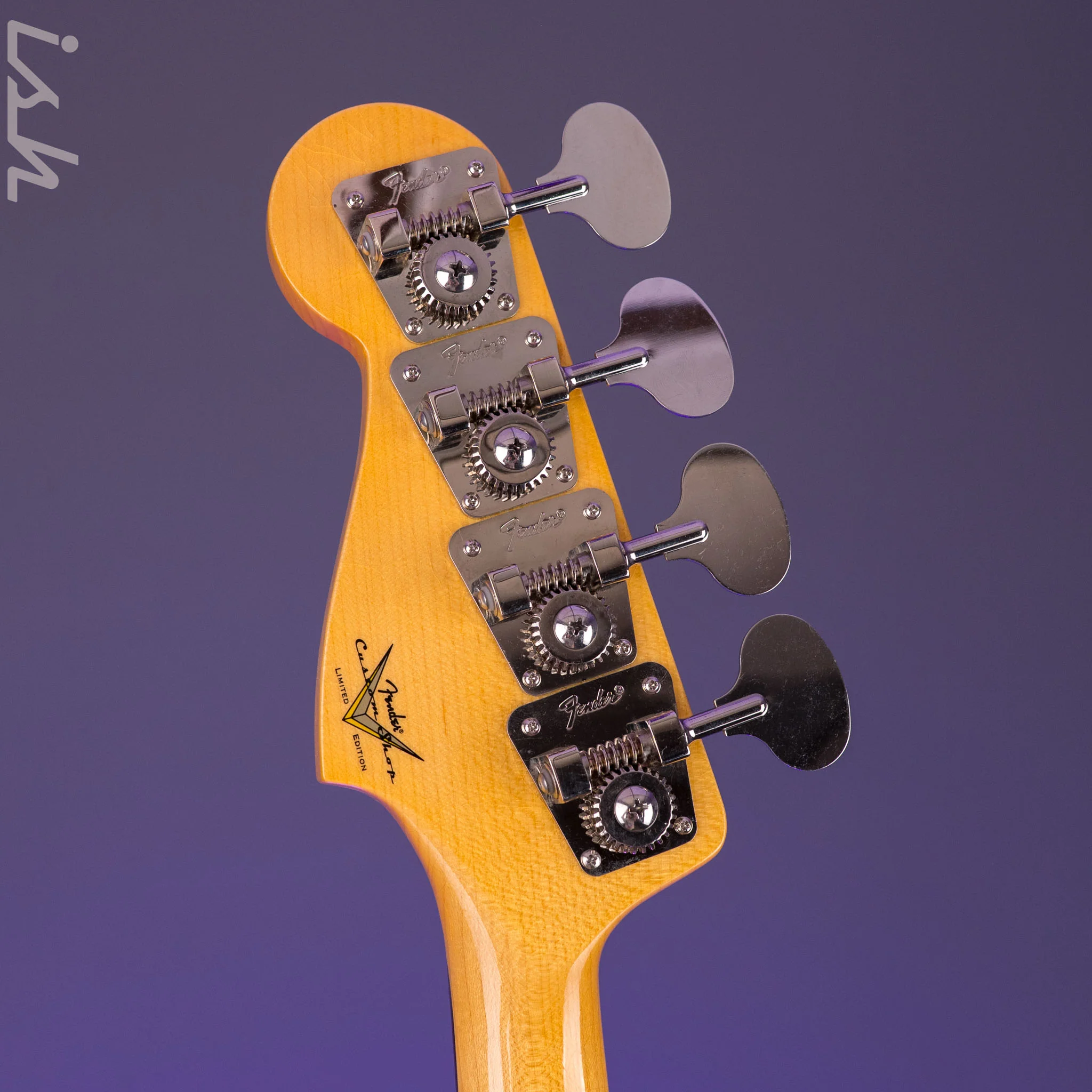 Fender Custom Shop Limited '60s Jazz Bass DLX Closet Classic Aged White Blonde - Image 13