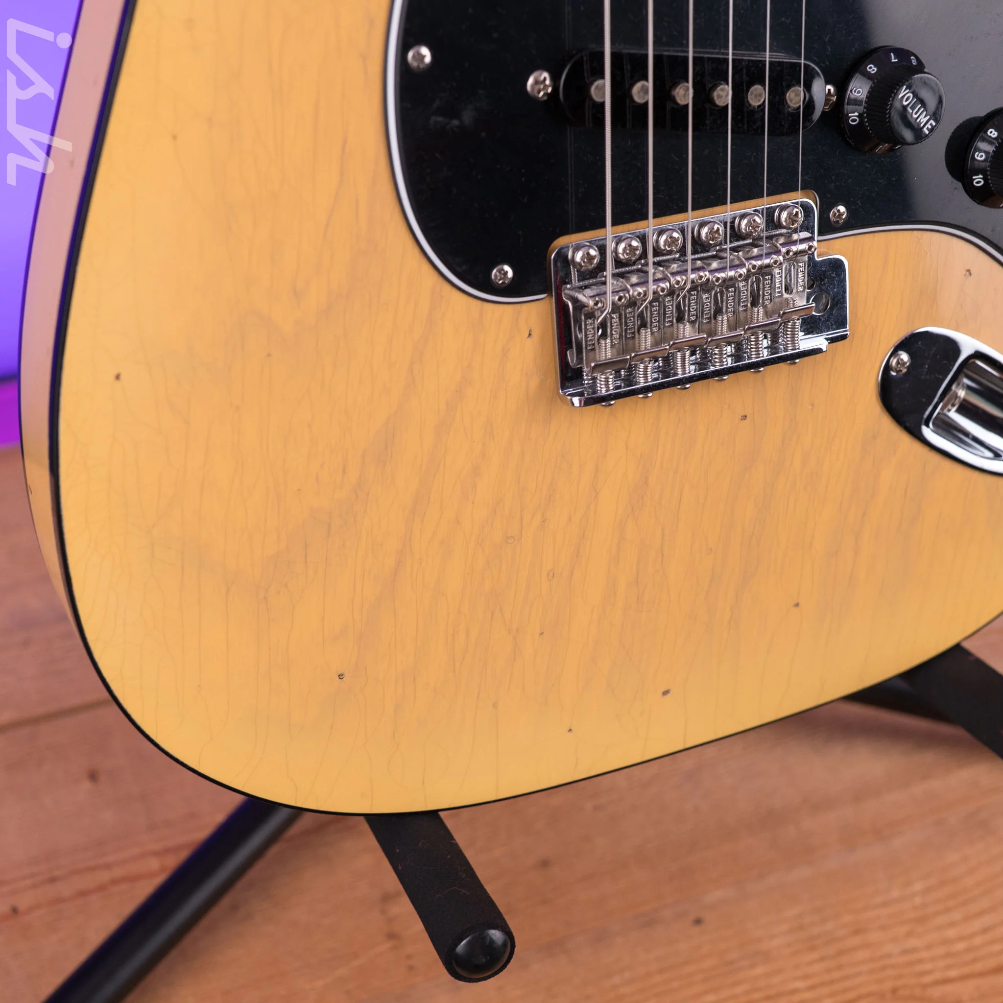 Fender Custom Shop Limited '60s Thinline® Stratocaster® Journeyman Relic® Aged Natural Blonde - Image 6