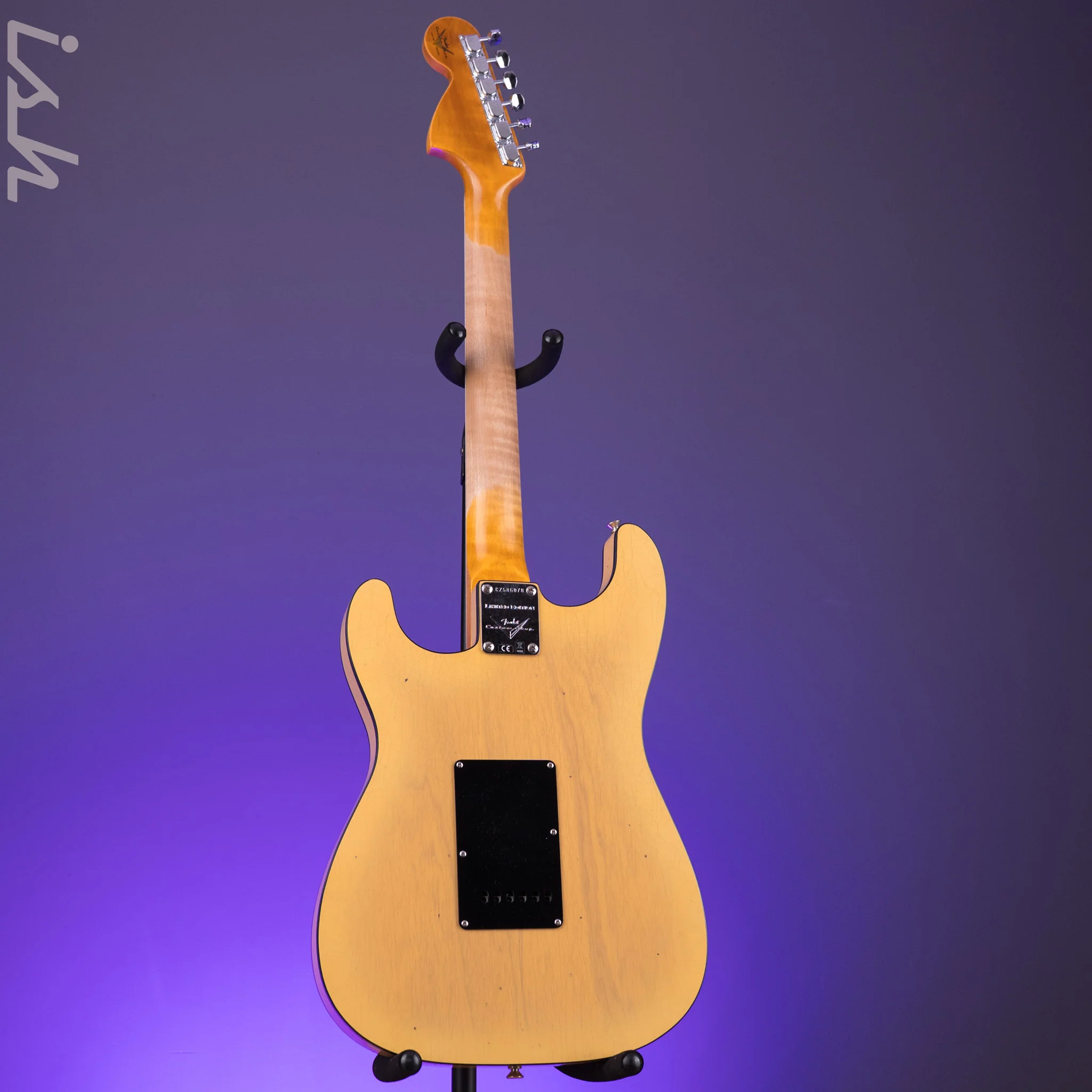 Fender Custom Shop Limited '60s Thinline® Stratocaster® Journeyman Relic® Aged Natural Blonde - Image 8