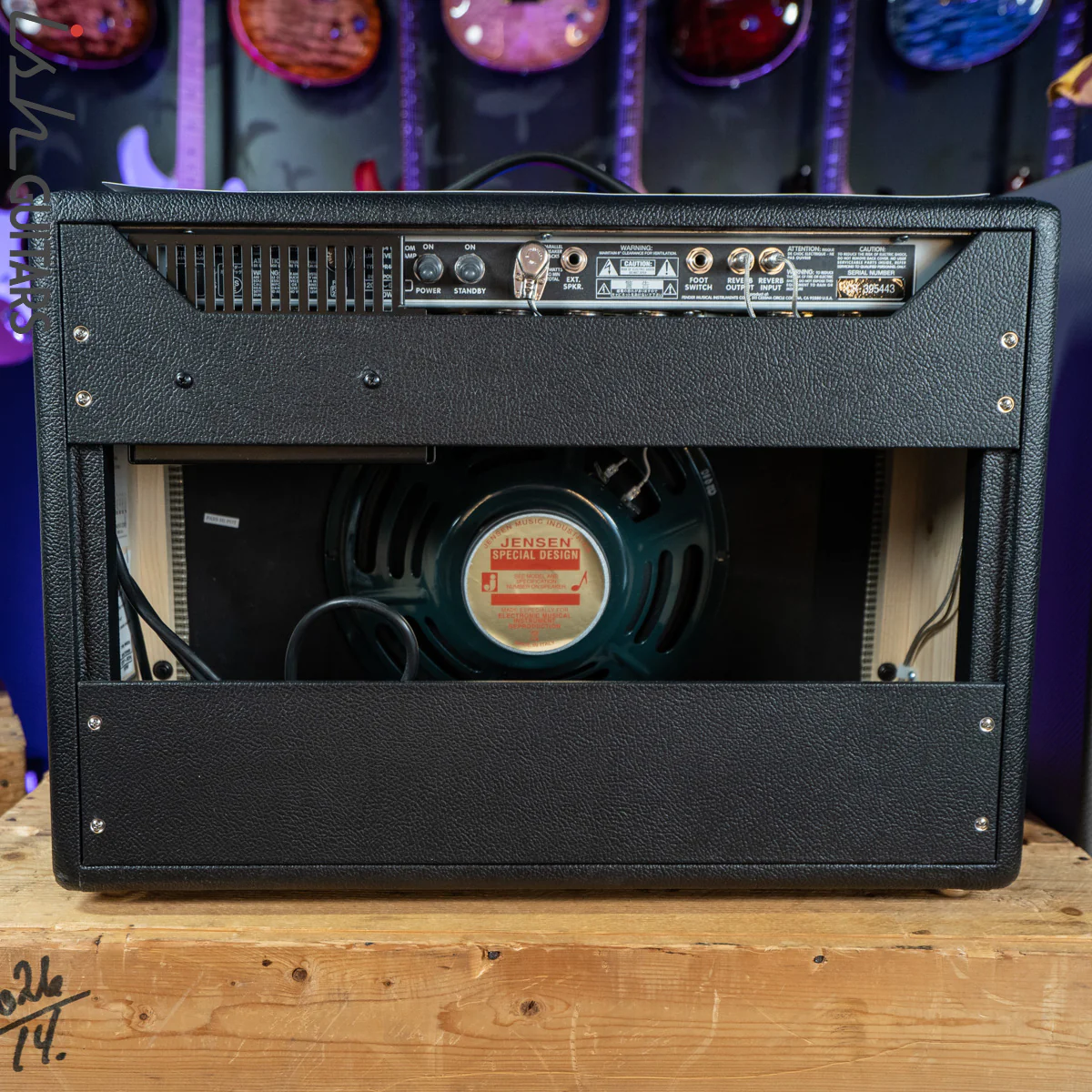 Fender Deluxe Reverb ‘64 Custom Hand- Wired Guitar Combo Amp - Image 5