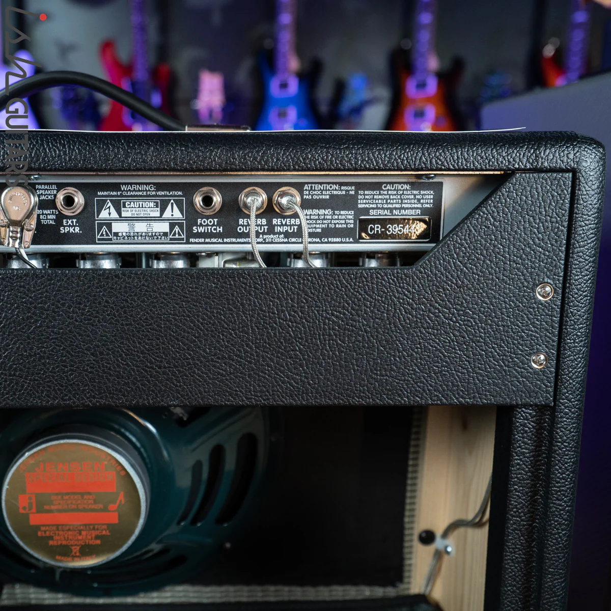Fender Deluxe Reverb ‘64 Custom Hand- Wired Guitar Combo Amp - Image 7