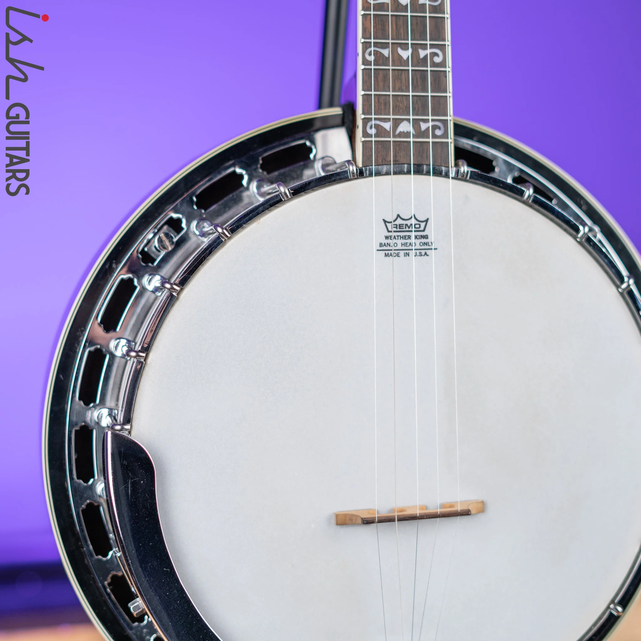 Fender FB55 Banjo Natural - Image 3
