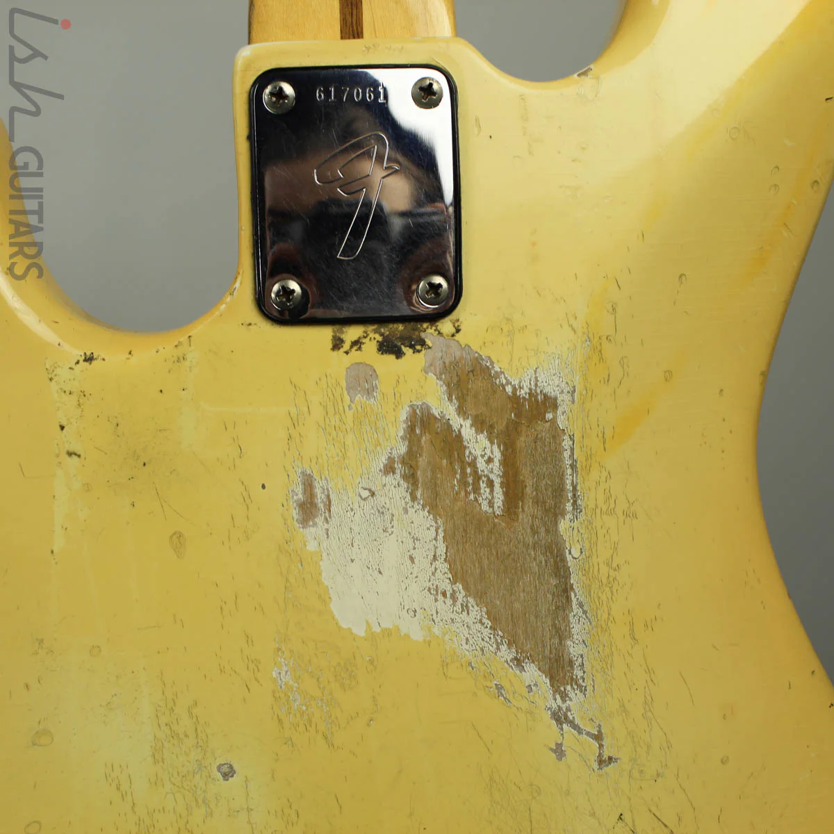 1976 Fender Jazz Bass Rare Olympic White - Image 12