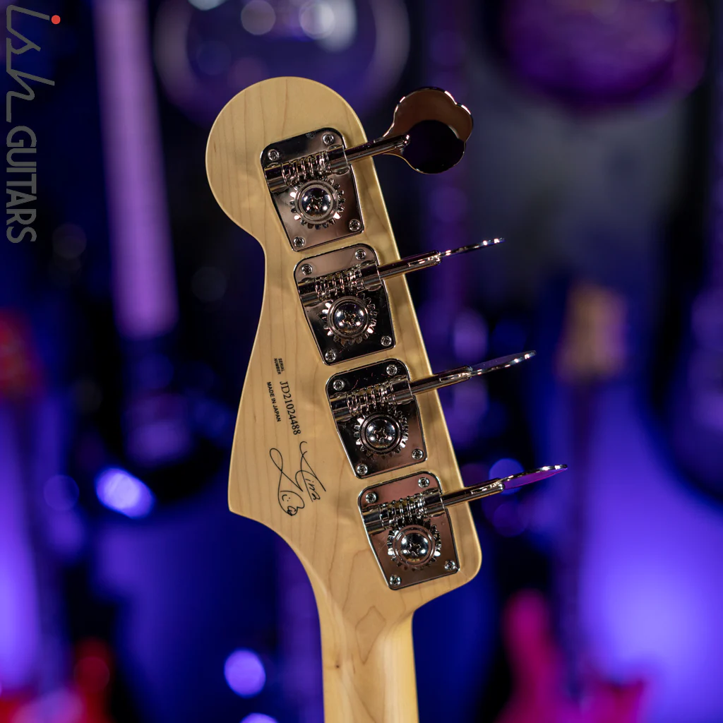 Fender Silent Siren Jazz Bass MIJ Surf Green - Image 10
