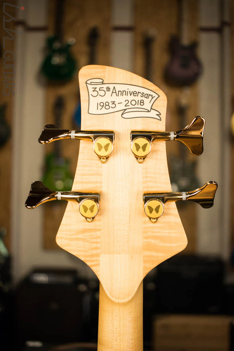 Fodera 4 String Monarch 35th Anniversary Bass - Image 9