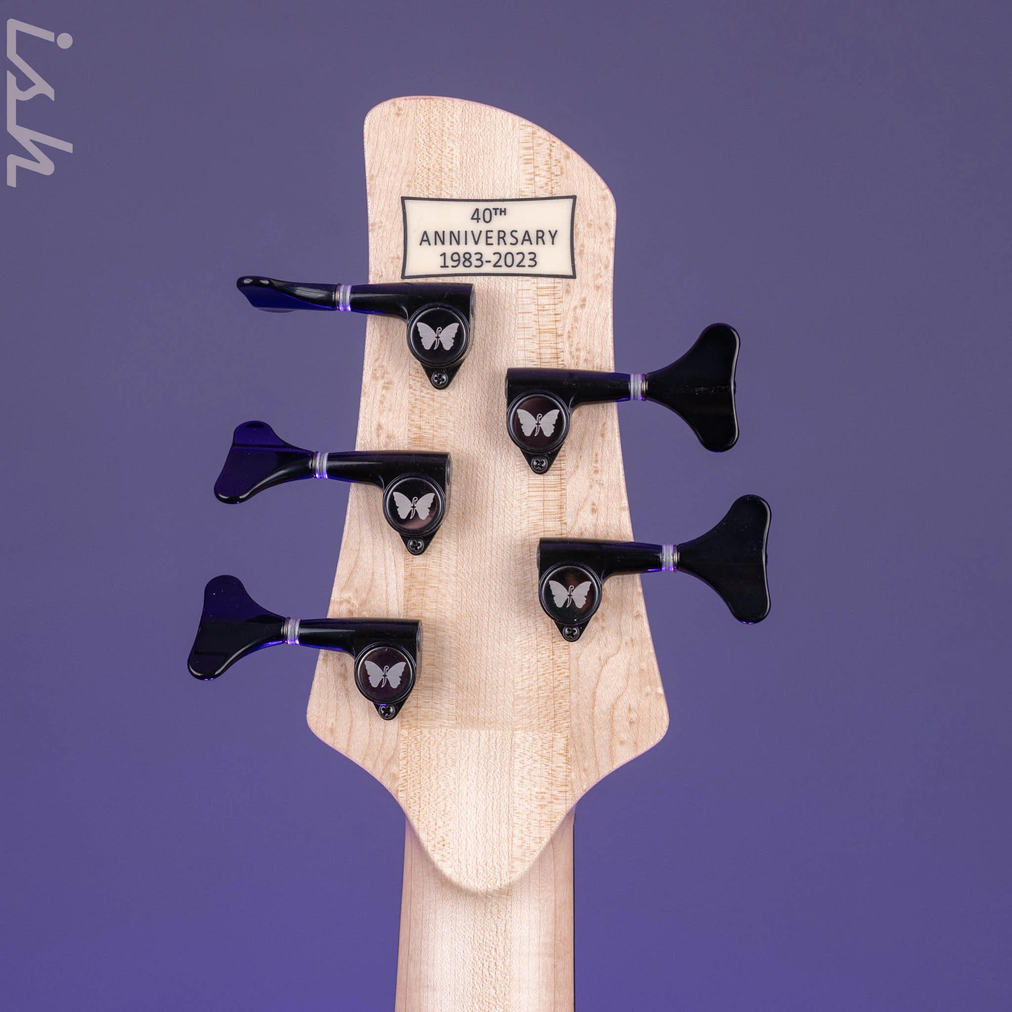 Fodera 40th Anniversary Emperor Deluxe 5-String Bass Natural Japanese Maple - Image 10