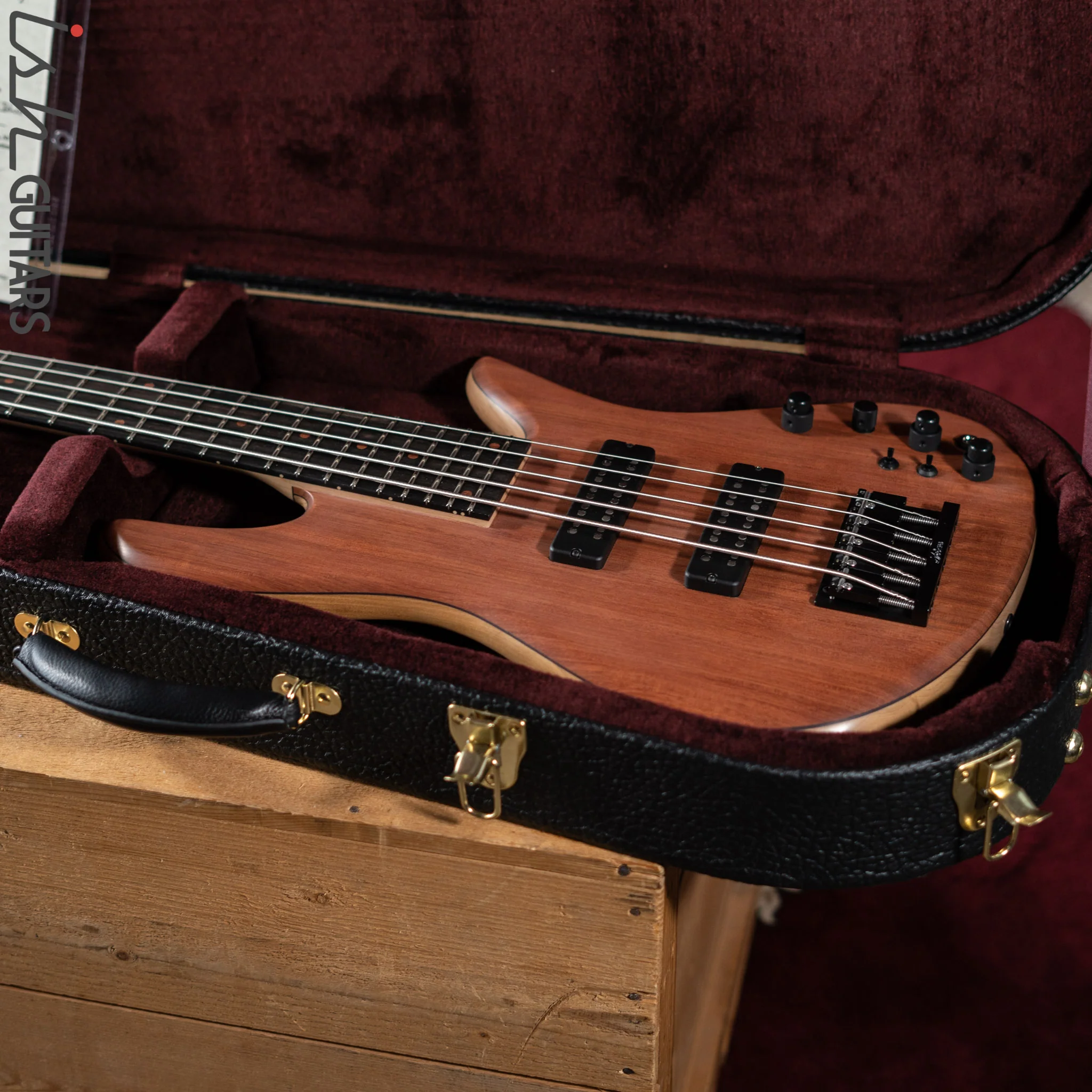 Fodera Emperor Deluxe 2022 Anniversary 5-String Bass Bubinga Top Natural Satin - Image 15