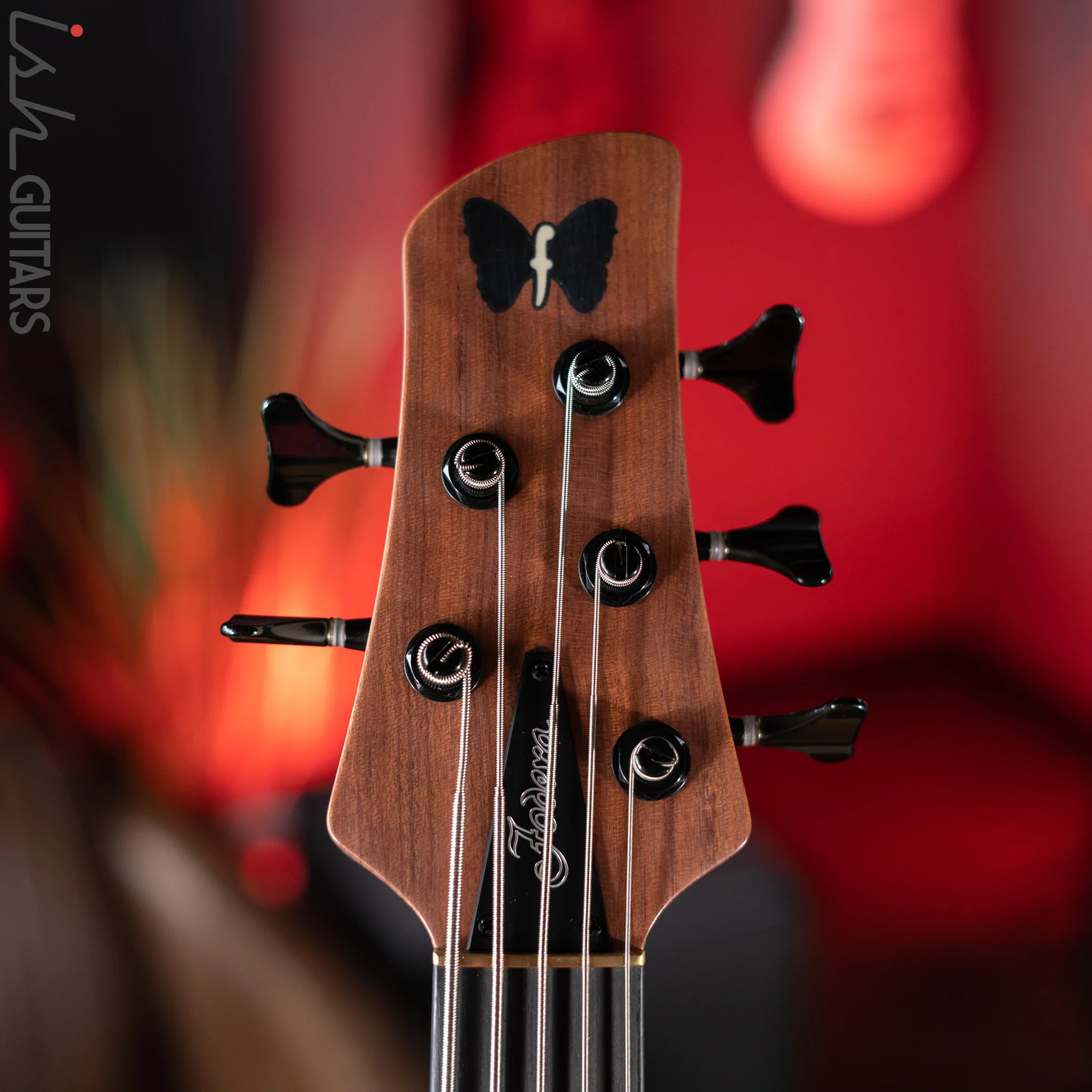 Fodera Emperor Deluxe 2022 Anniversary 5-String Bass Bubinga Top Natural Satin - Image 7